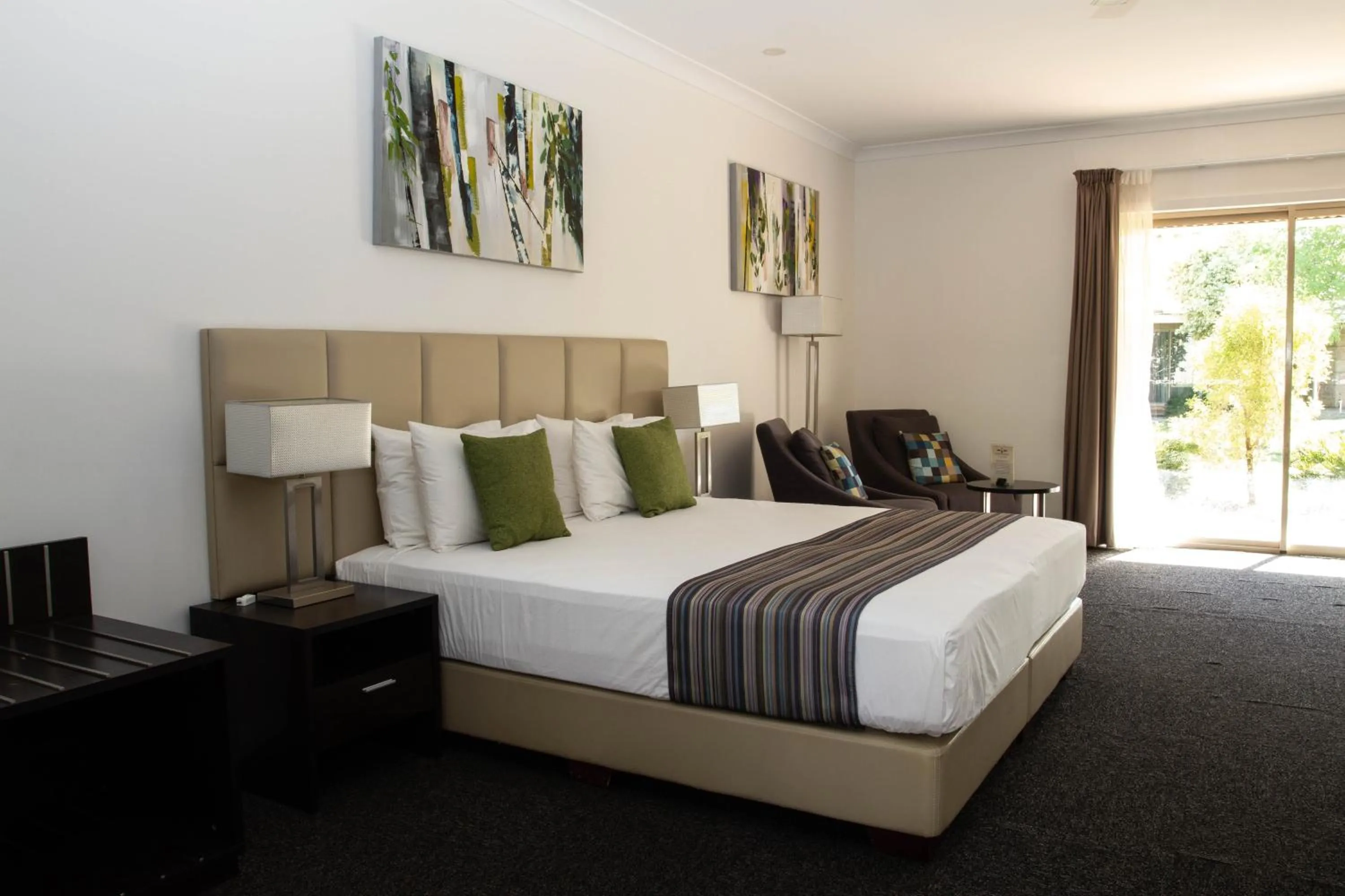 Bed in The Kimberley Grande Resort