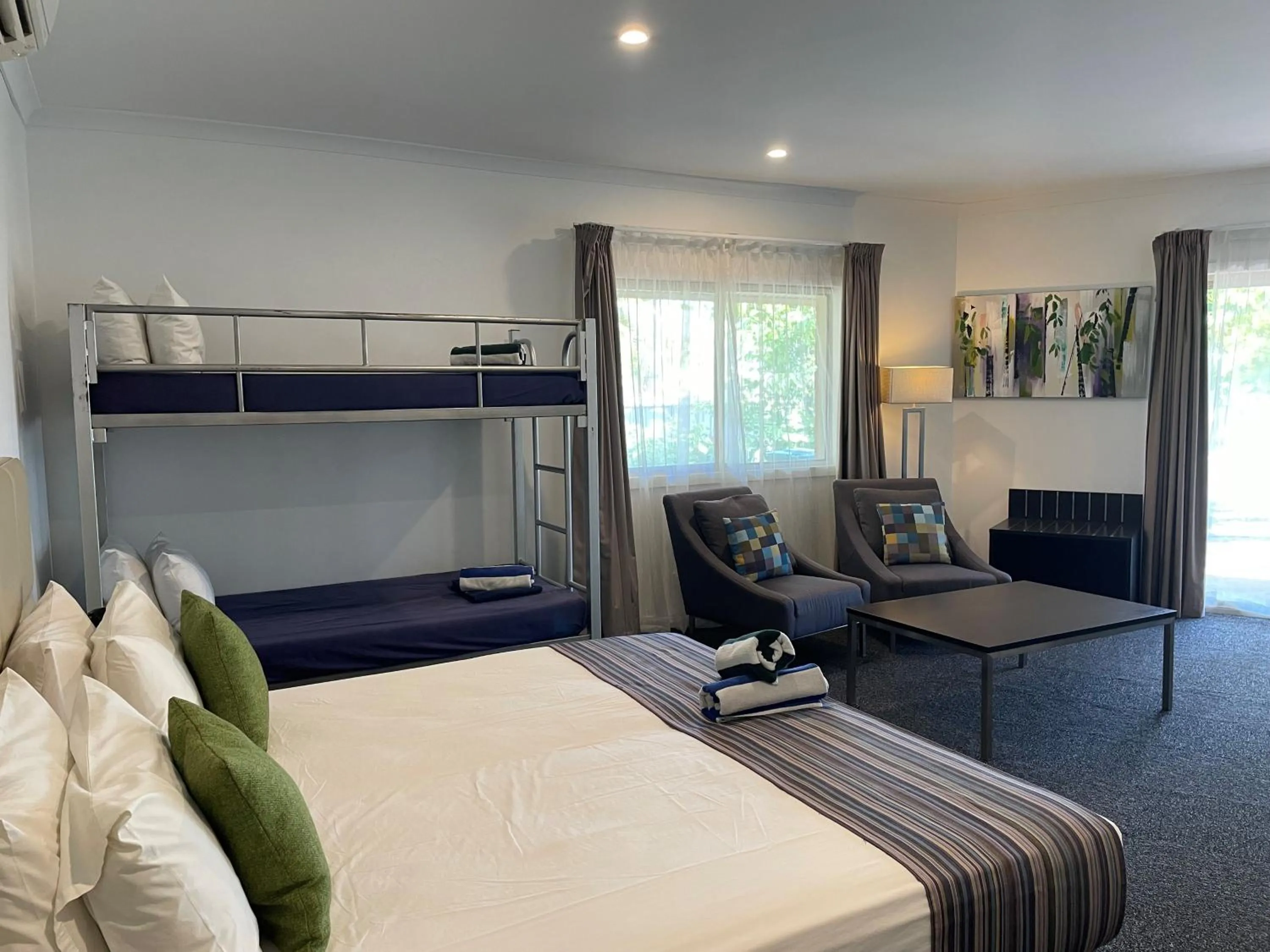 Bed in The Kimberley Grande Resort