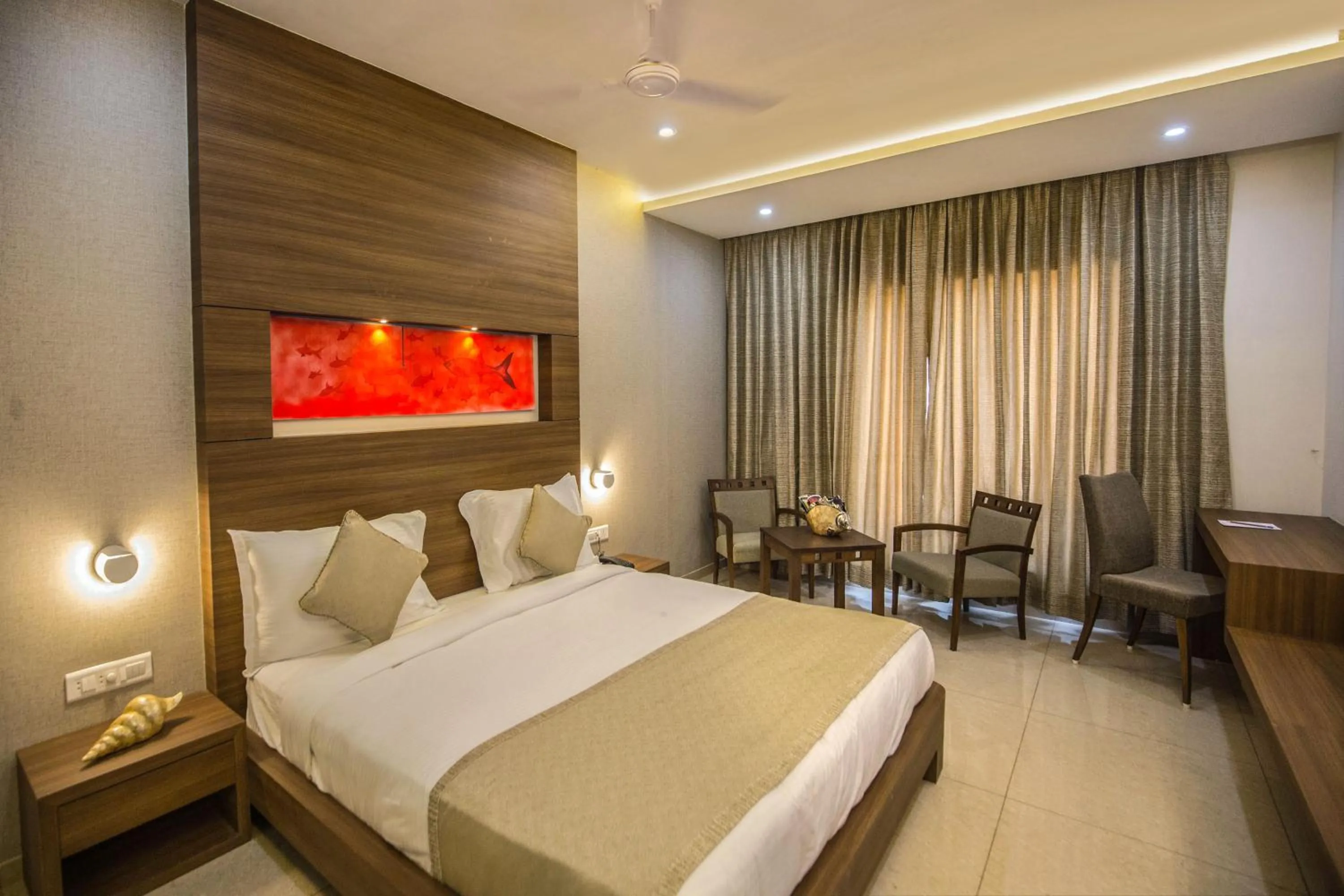 Bed in Club Mahindra Dwarka, Gujarat