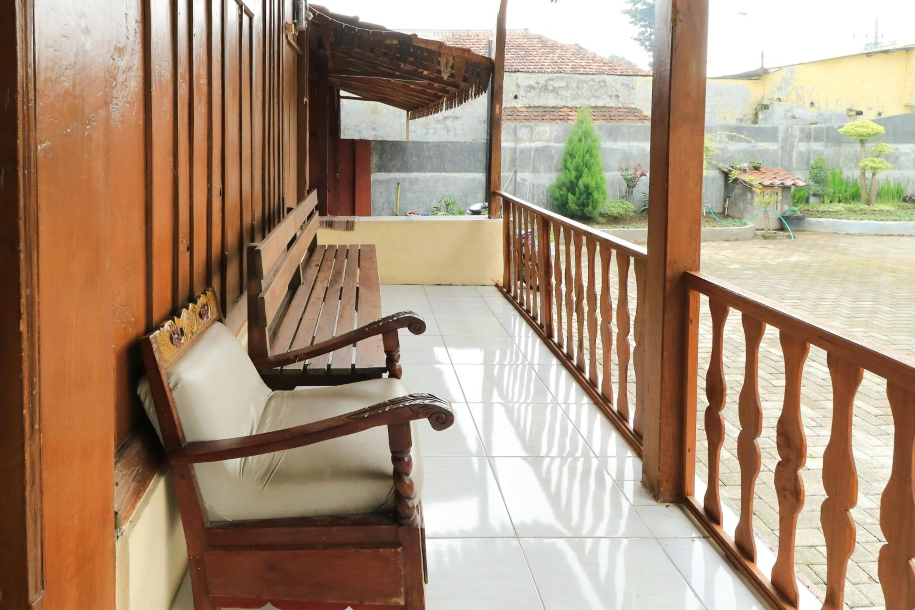 Balcony/Terrace in Villa Kangen Omah
