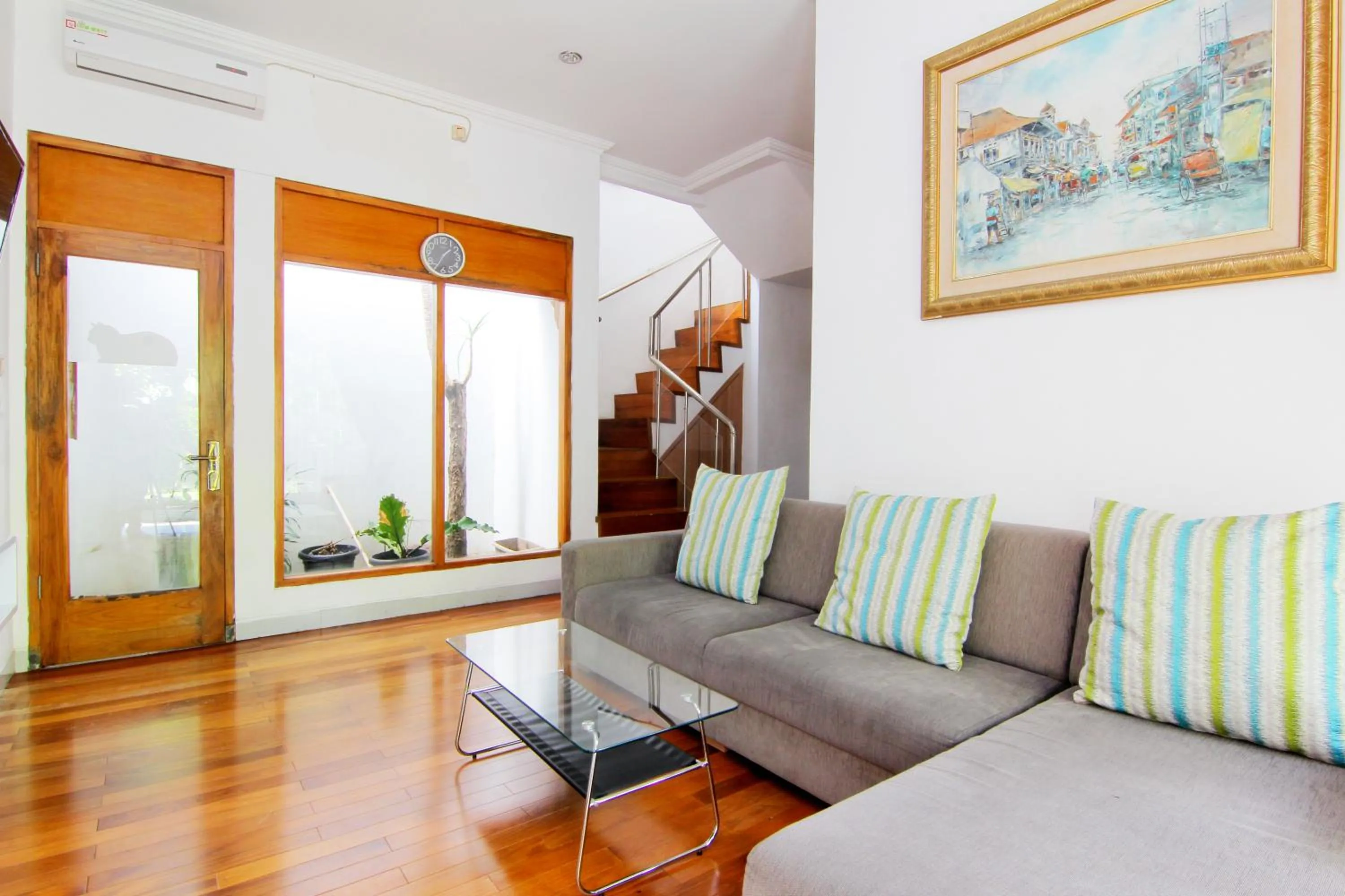 Living room in Embe Joglo Homestay