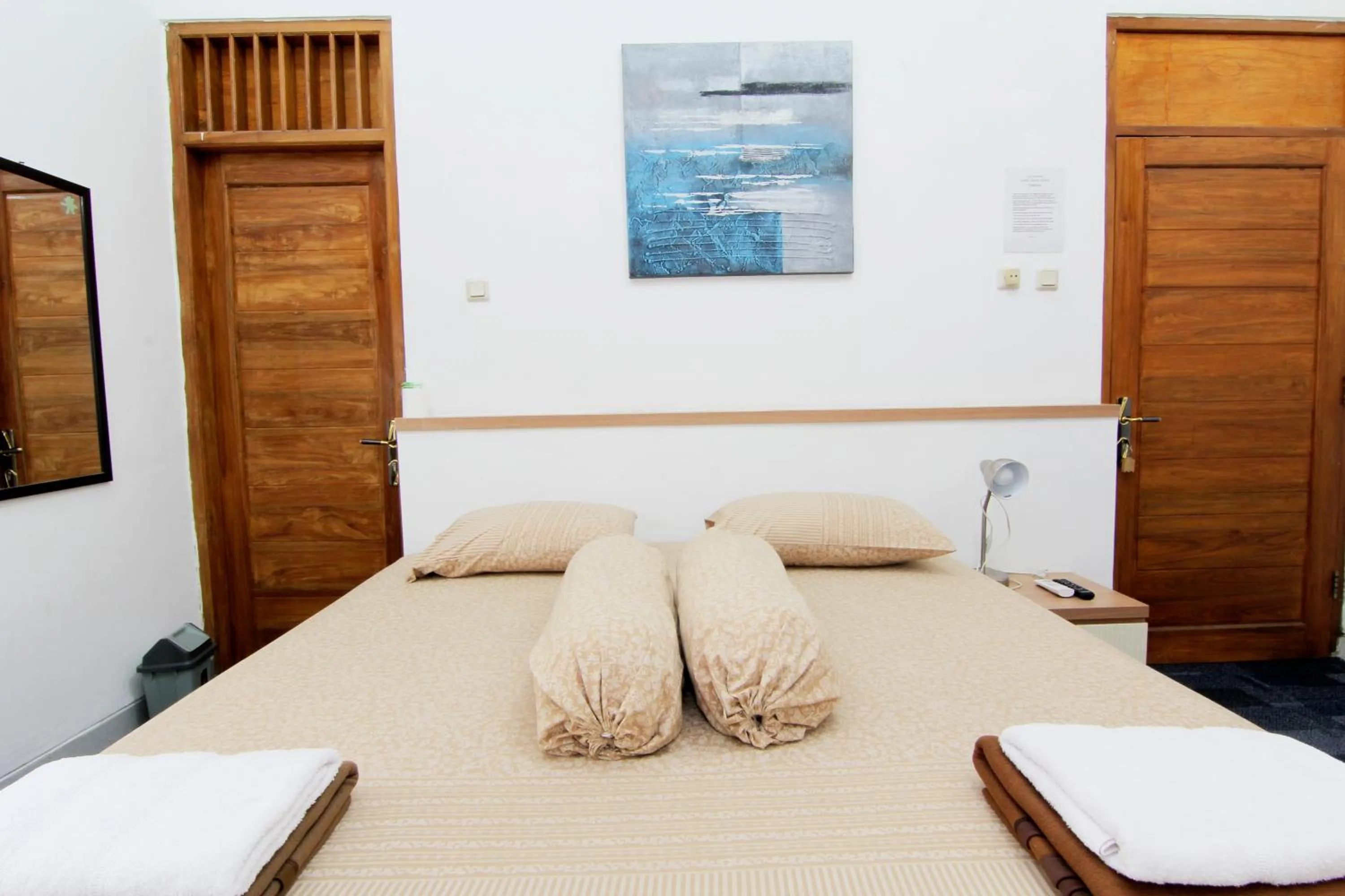 Bedroom, Bed in Embe Joglo Homestay