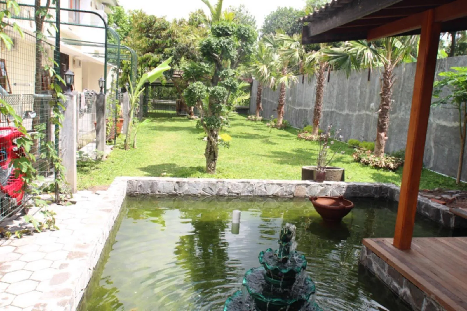 Garden in Embe Joglo Homestay