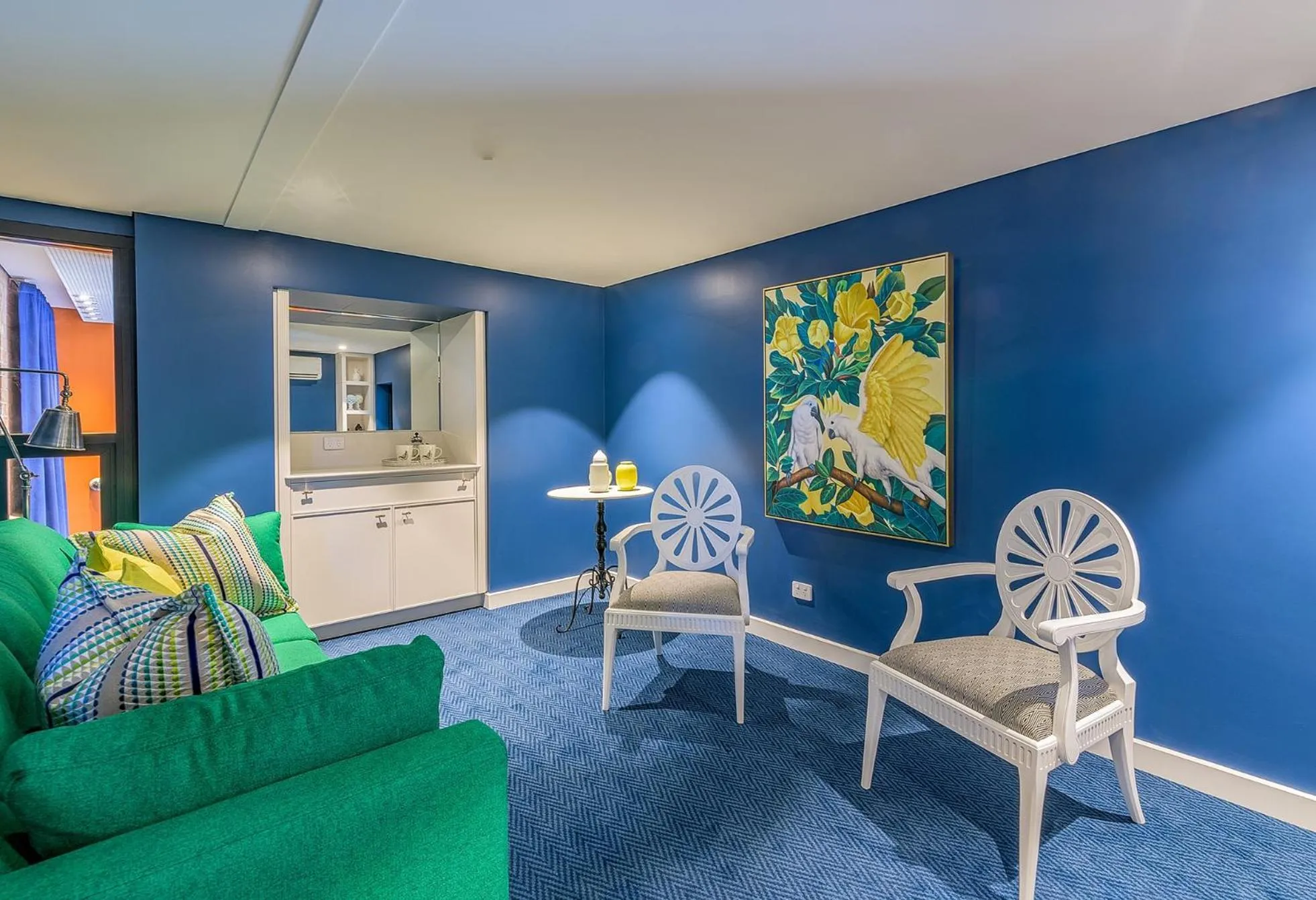 Seating Area in Byng Street Boutique Hotel