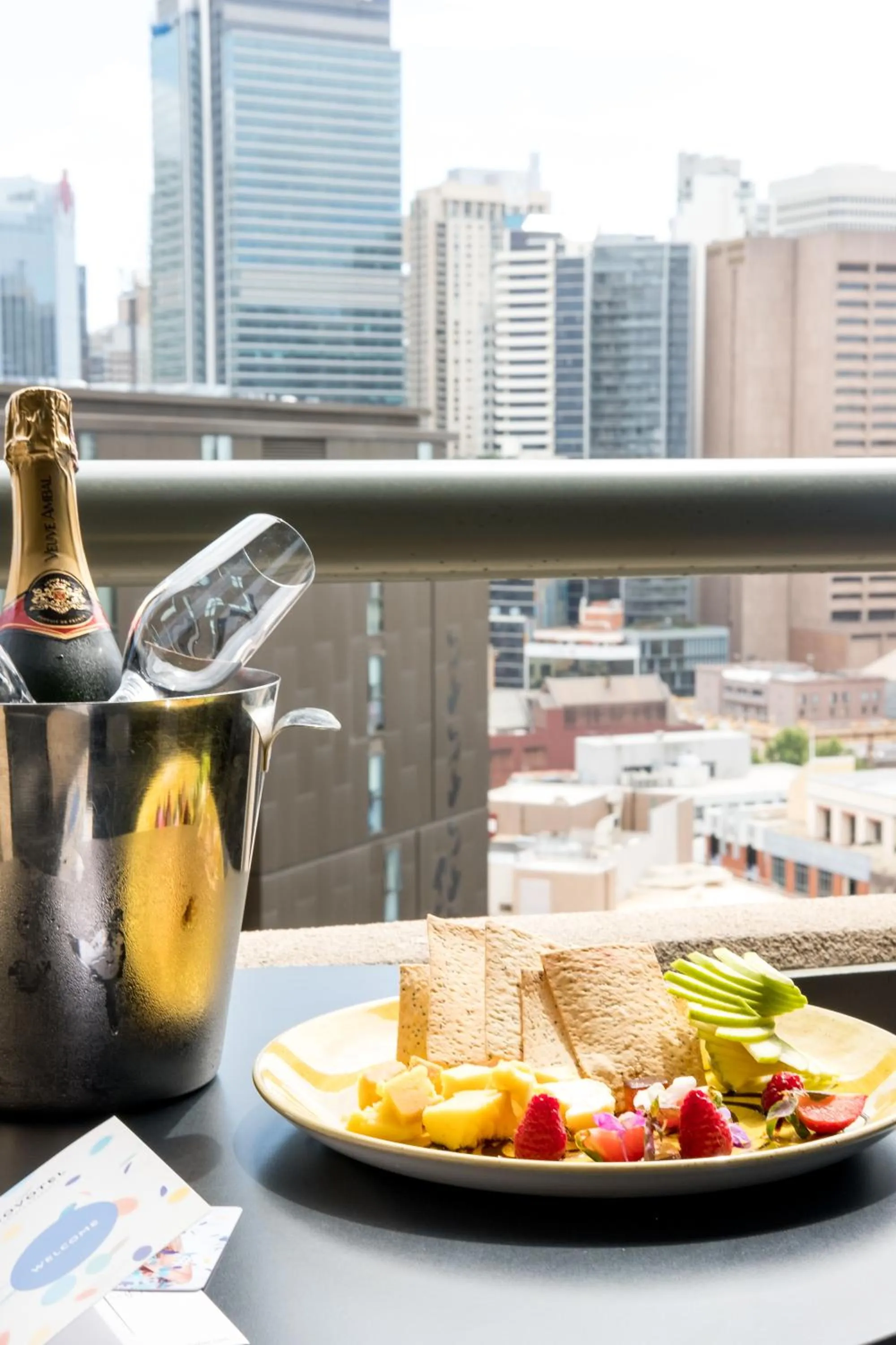 Balcony/Terrace in Sydney Central Hotel managed by The Ascott Limited