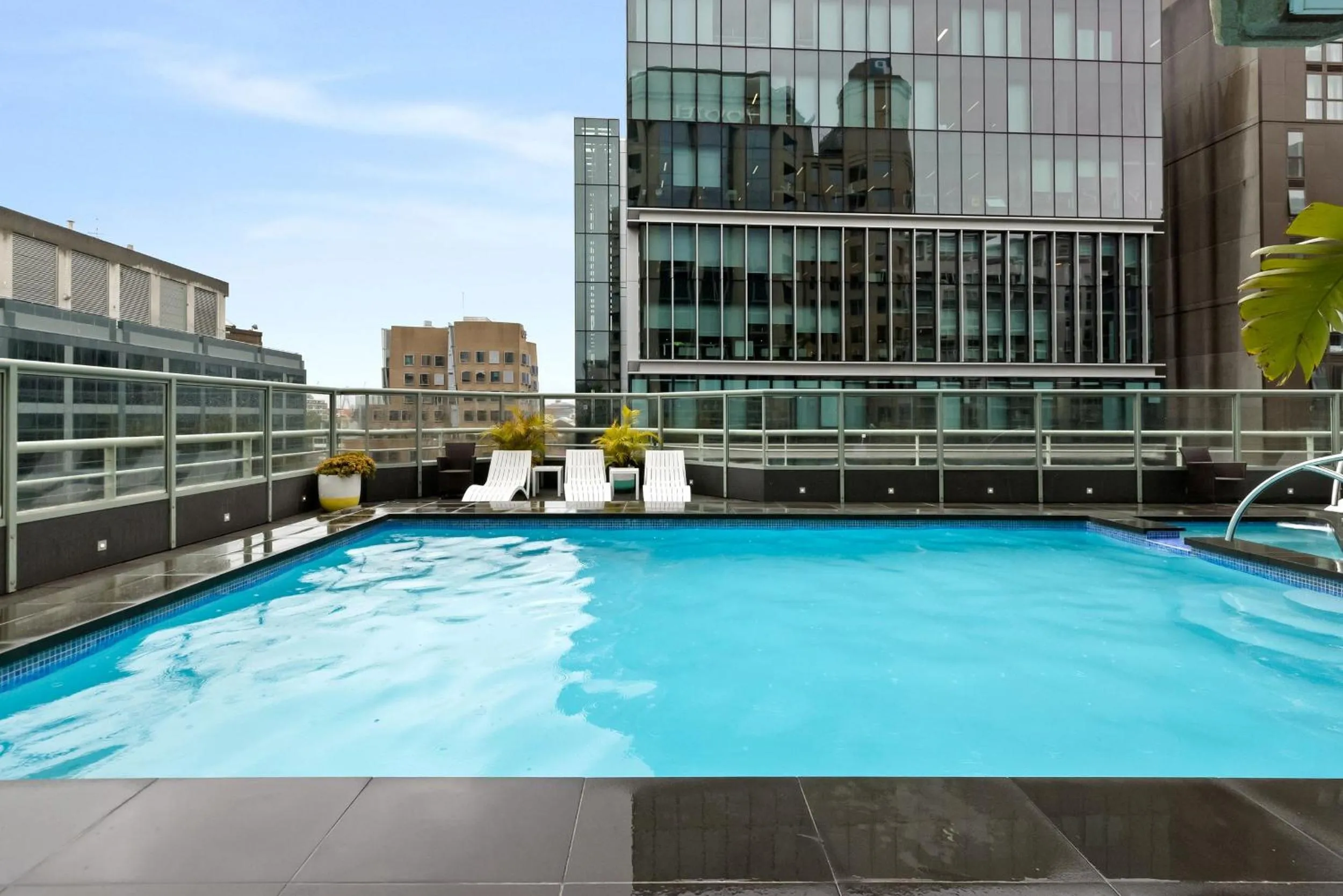 Swimming pool in Sydney Central Hotel managed by The Ascott Limited
