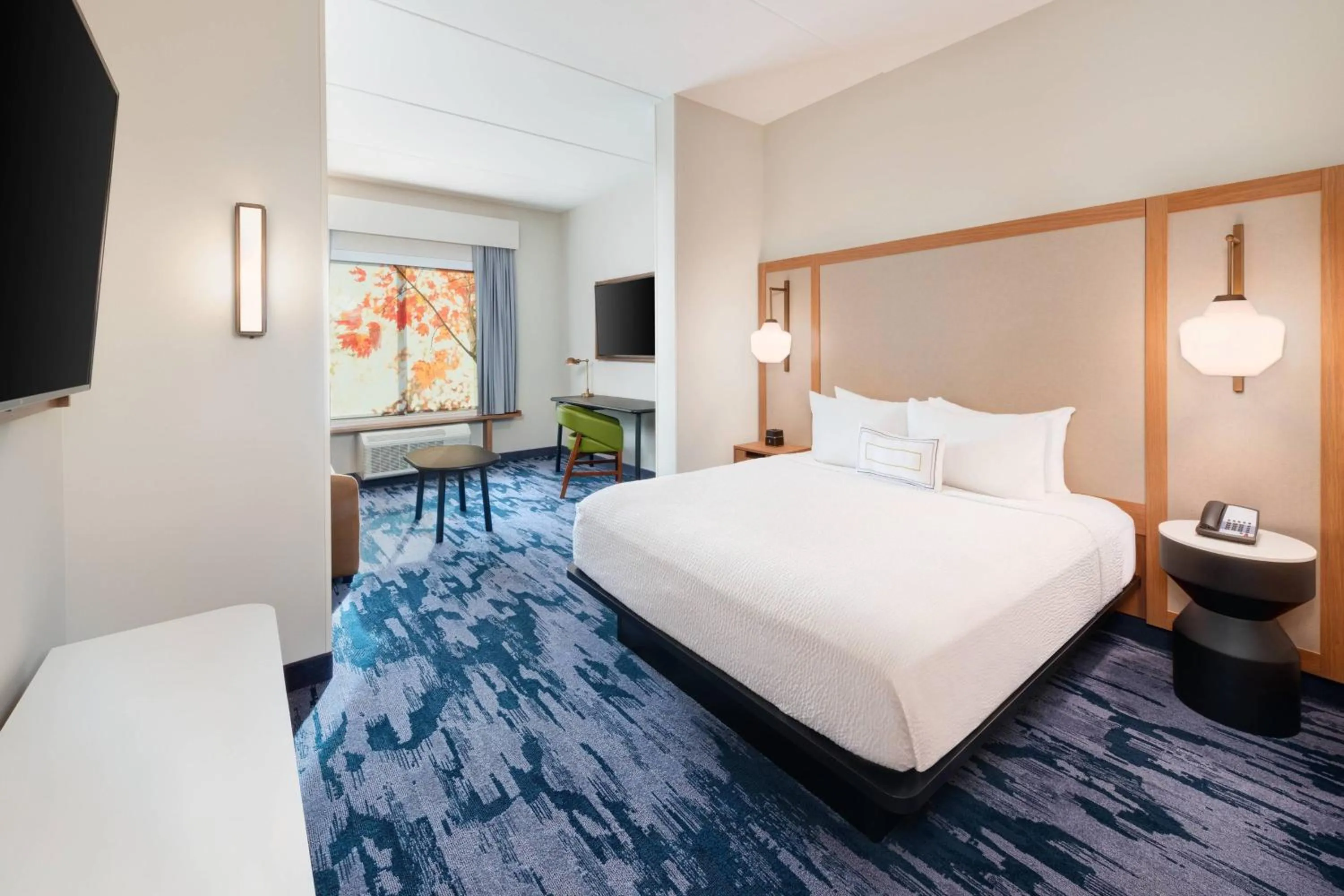 Bedroom, Bed in Fairfield Inn & Suites Santee