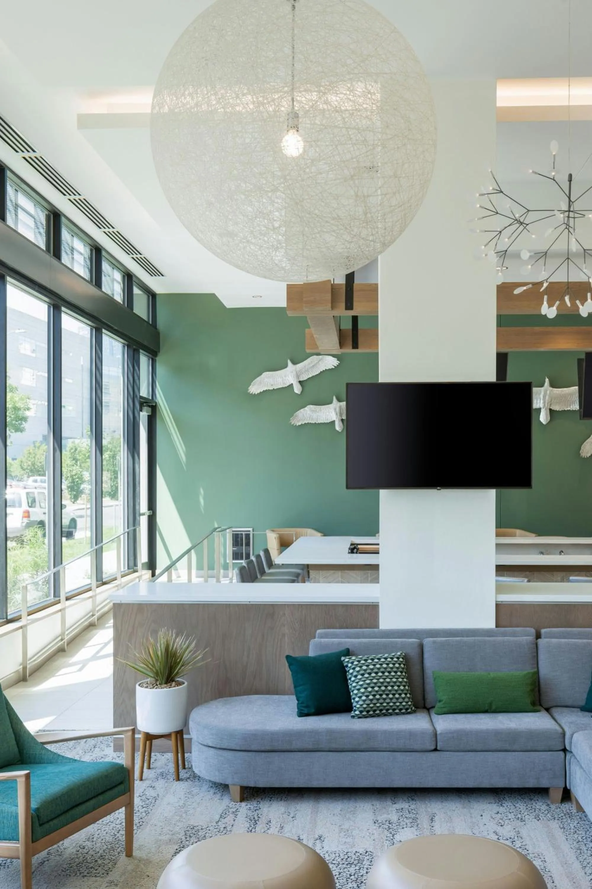 Lobby or reception in Element Denver Downtown East