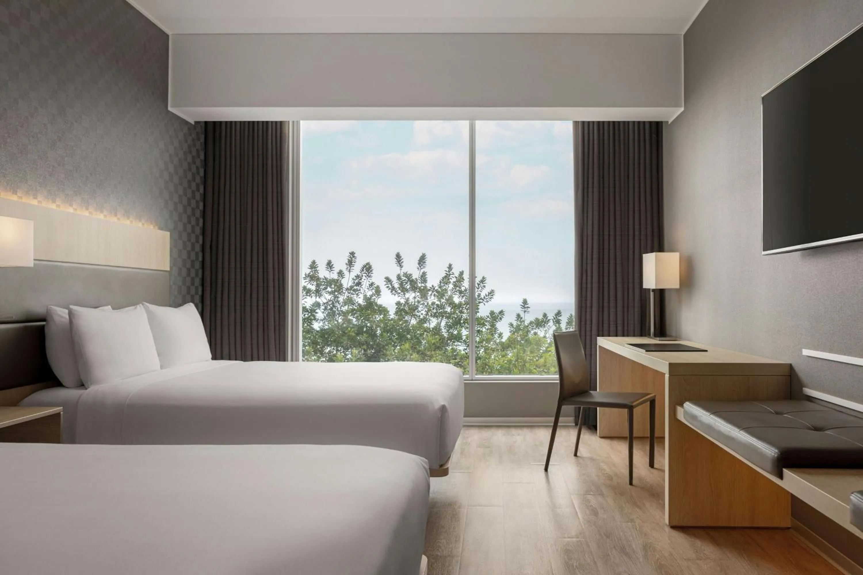 Photo of the whole room, Bed in AC Hotel by Marriott Lima Miraflores