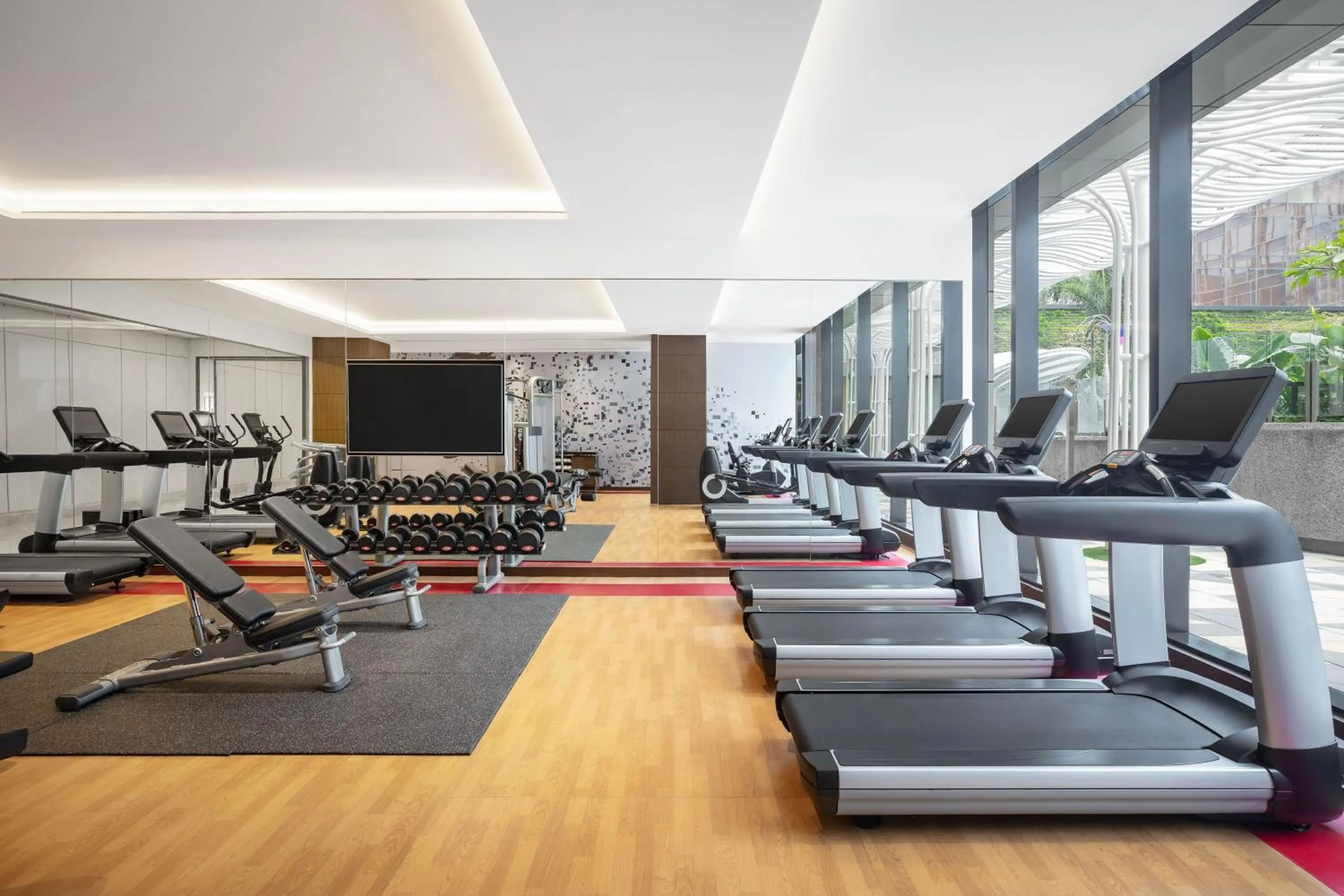 Fitness centre/facilities in Sheraton Manila Hotel at Newport World Resorts