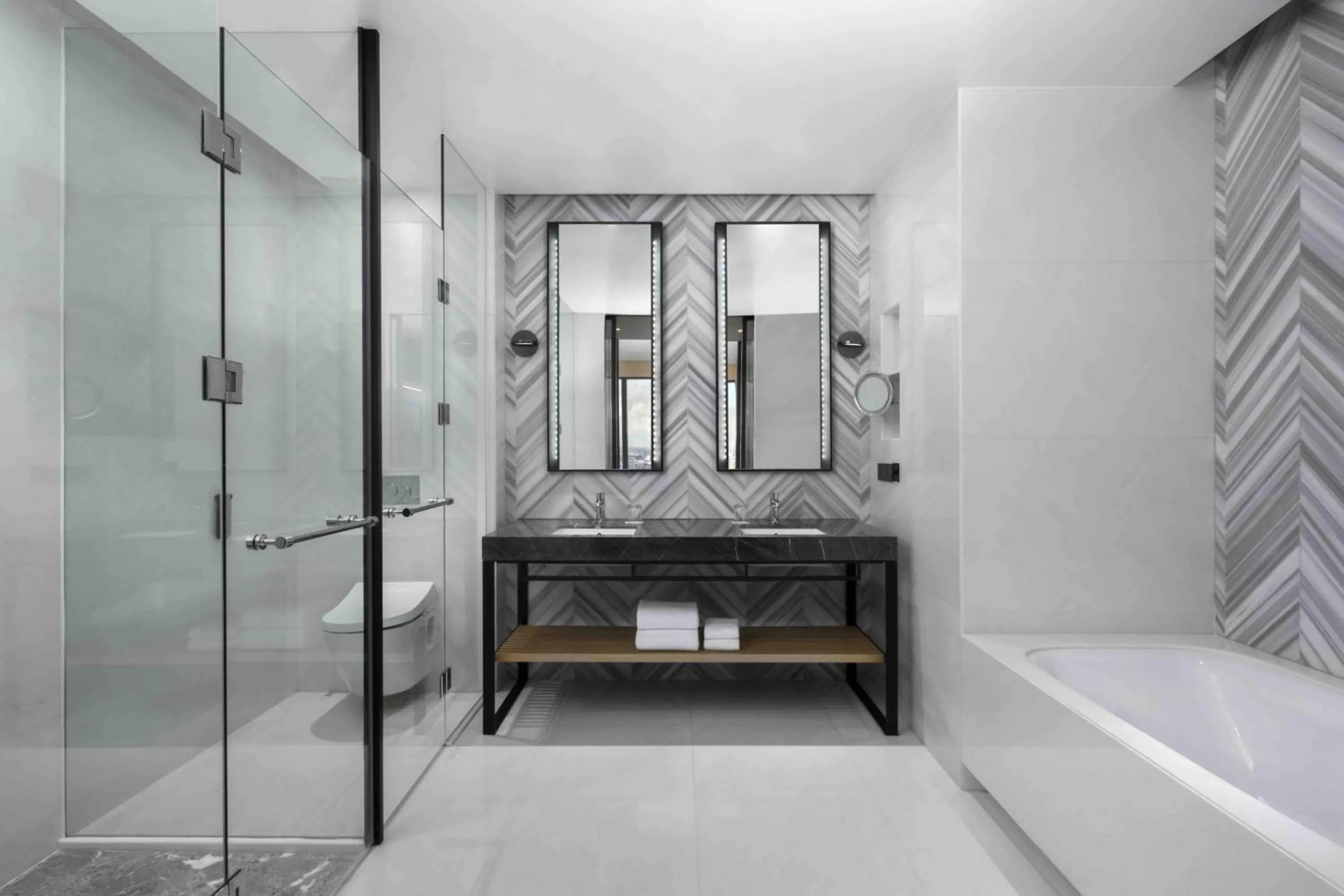 Bathroom in Sheraton Manila Hotel at Newport World Resorts