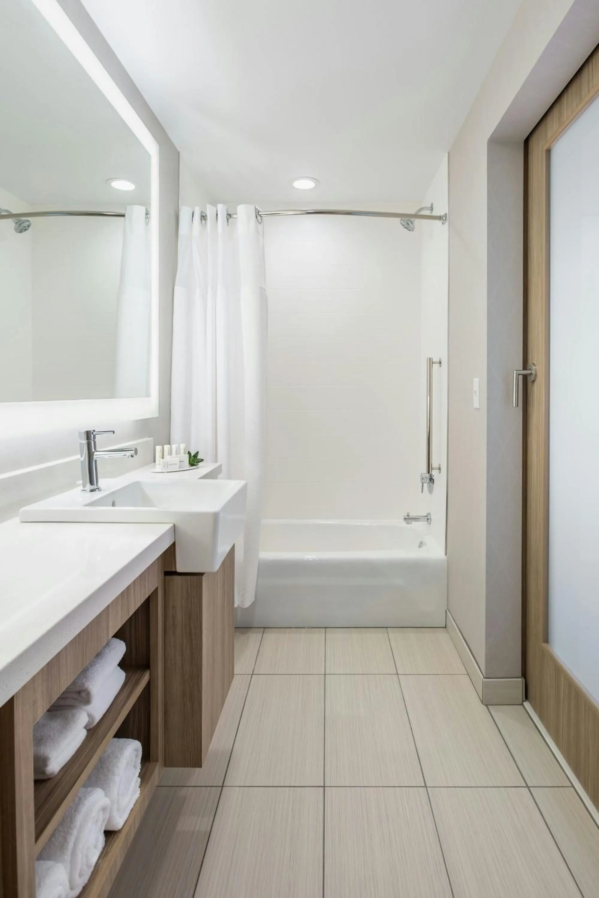 Bathroom in SpringHill Suites Madison