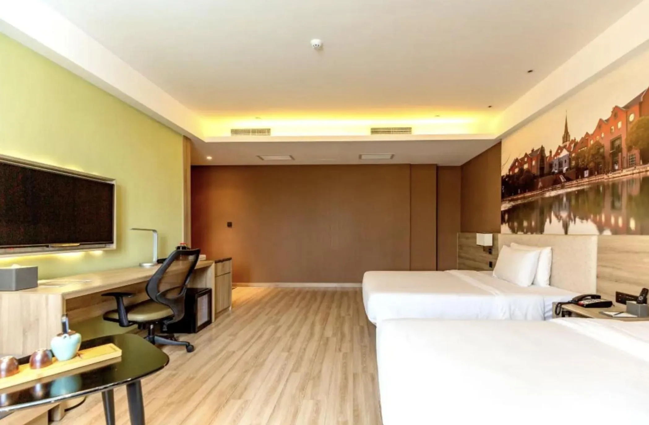 Living room in Atour Hotel Shanghai Xinzhuang