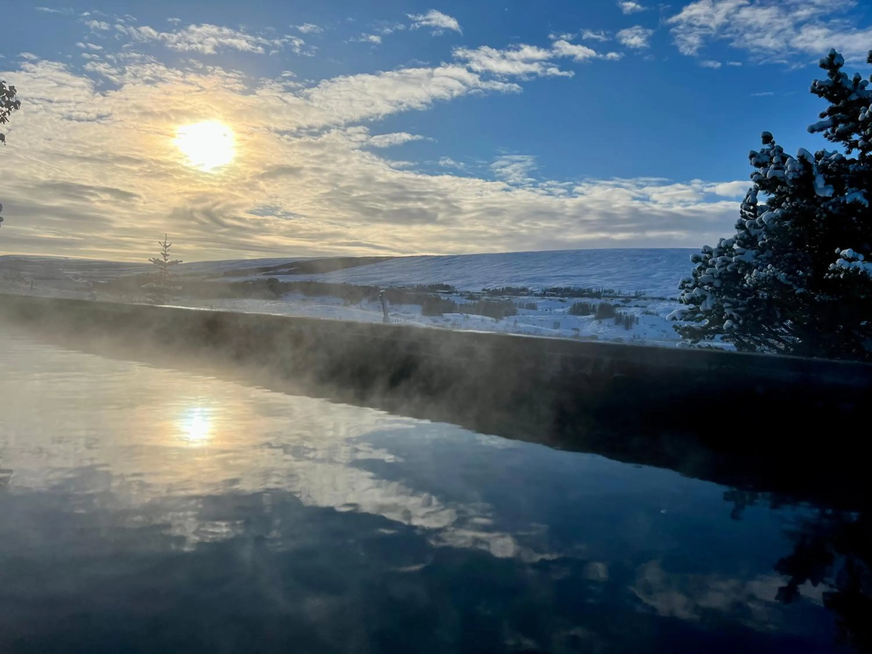 Natural landscape in Aurora Farm Hotel