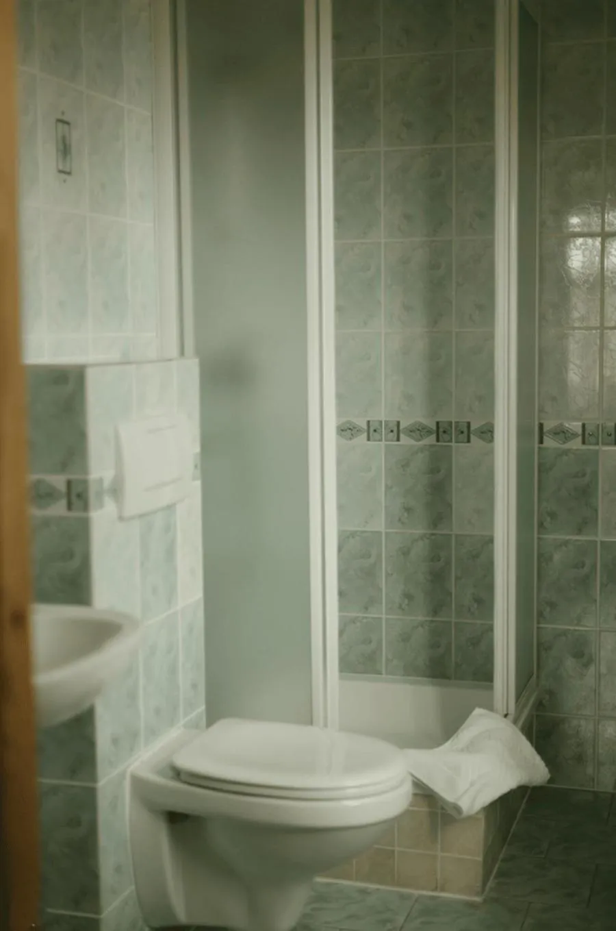 Shower in Aurora Farm Hotel