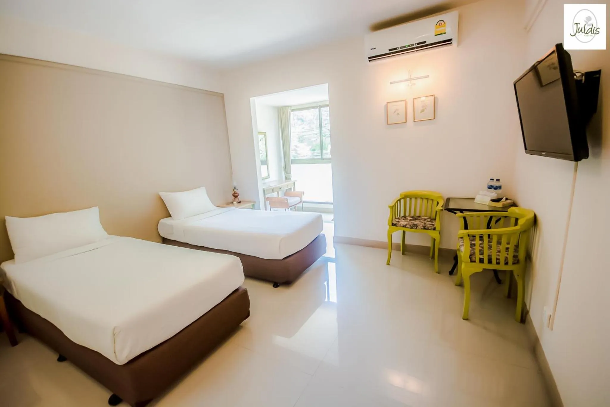 Bed in Juldis J2 Khao Yai Hotel - SHA and SHA Plus Certified