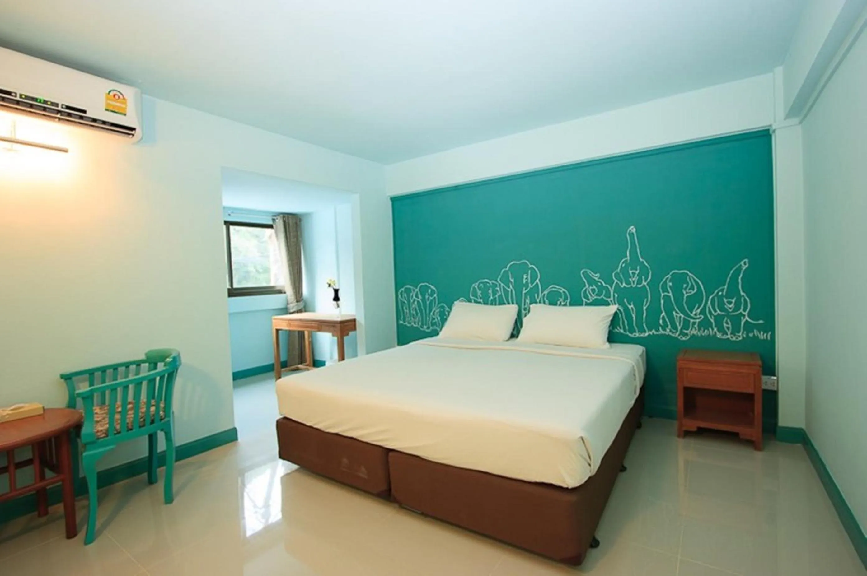 Bed in Juldis J2 Khao Yai Hotel - SHA and SHA Plus Certified