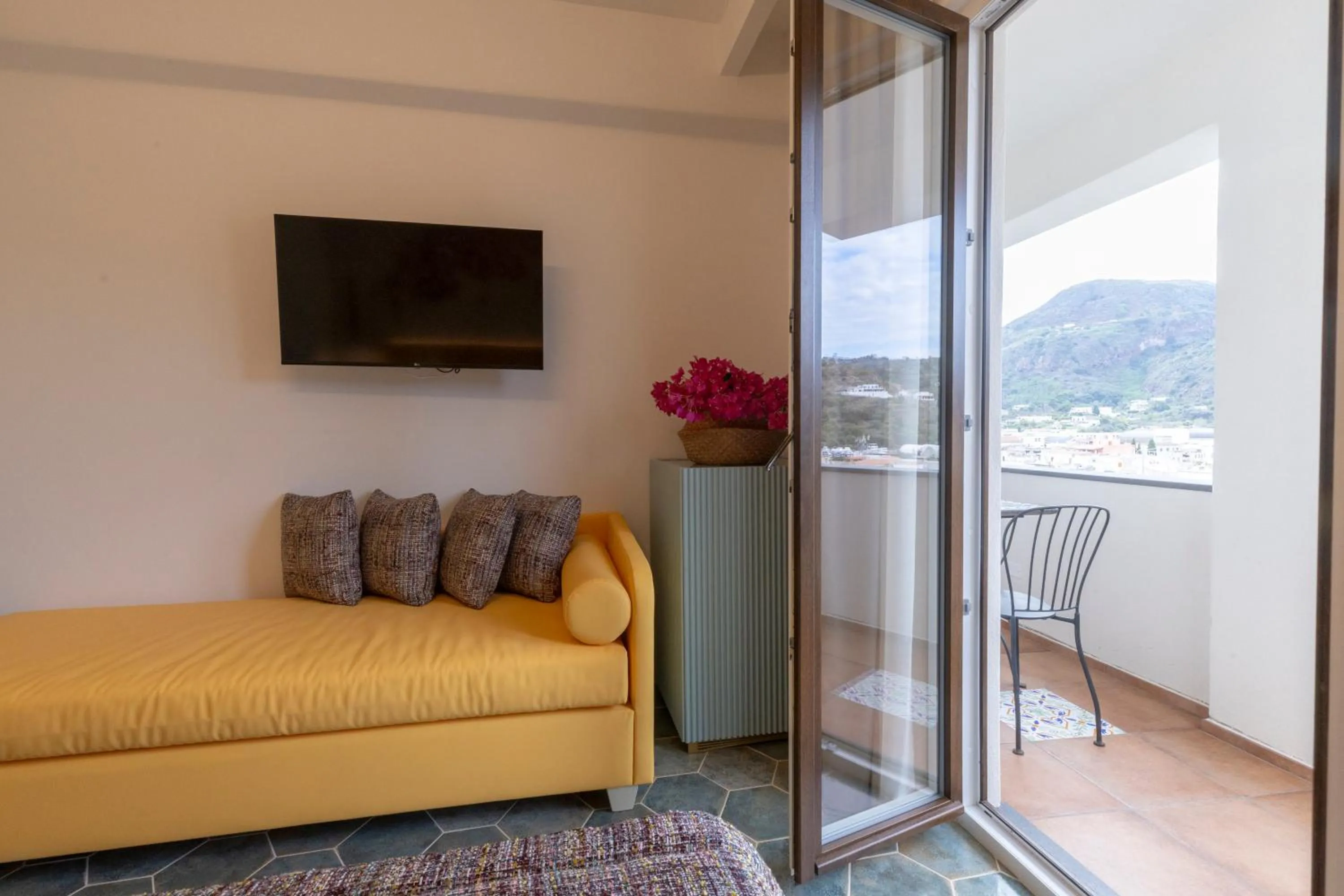 Balcony/Terrace in B&B Il Castello