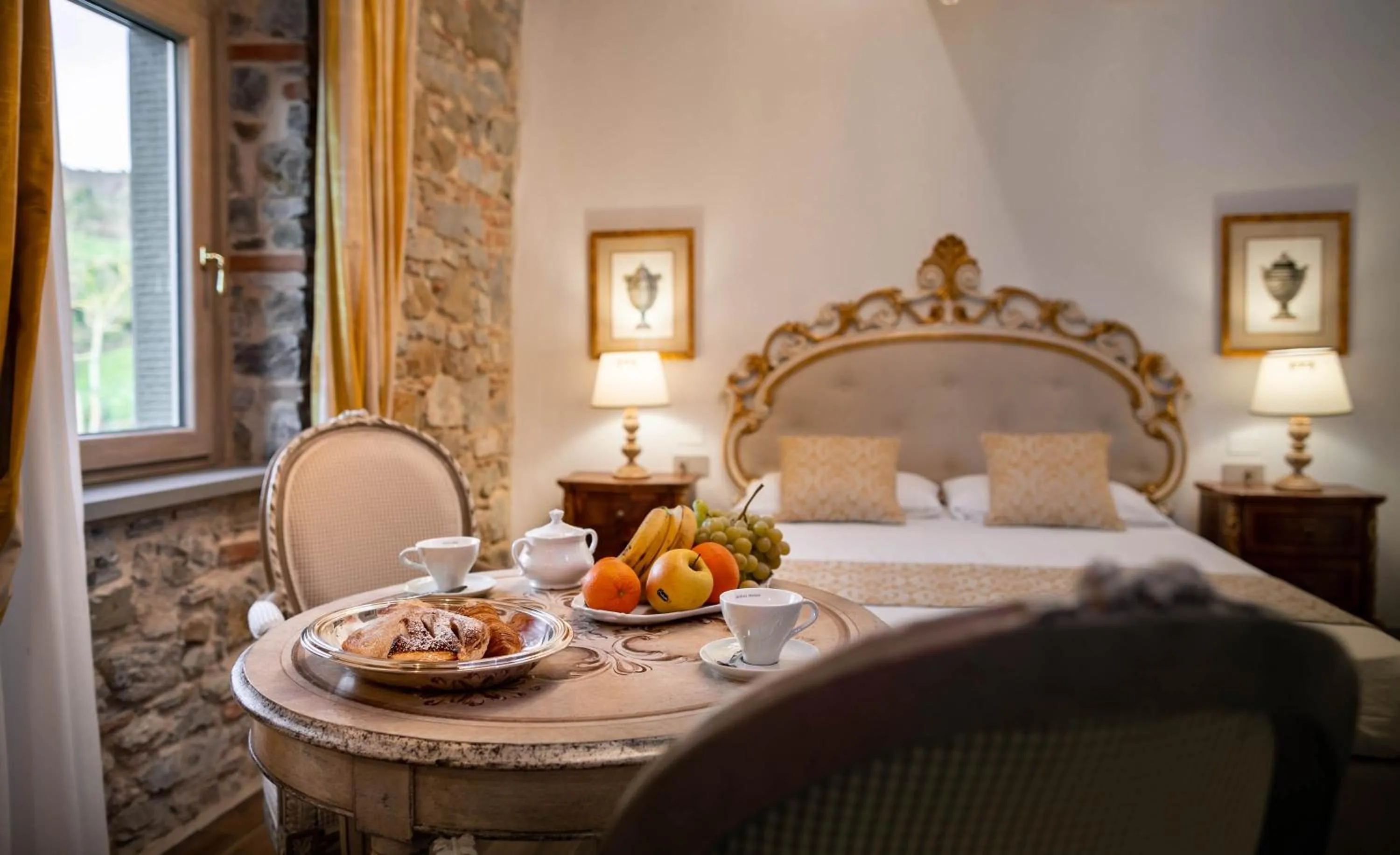 View (from property/room), Bed in Agri Resort & SPA Le Colline del Paradiso