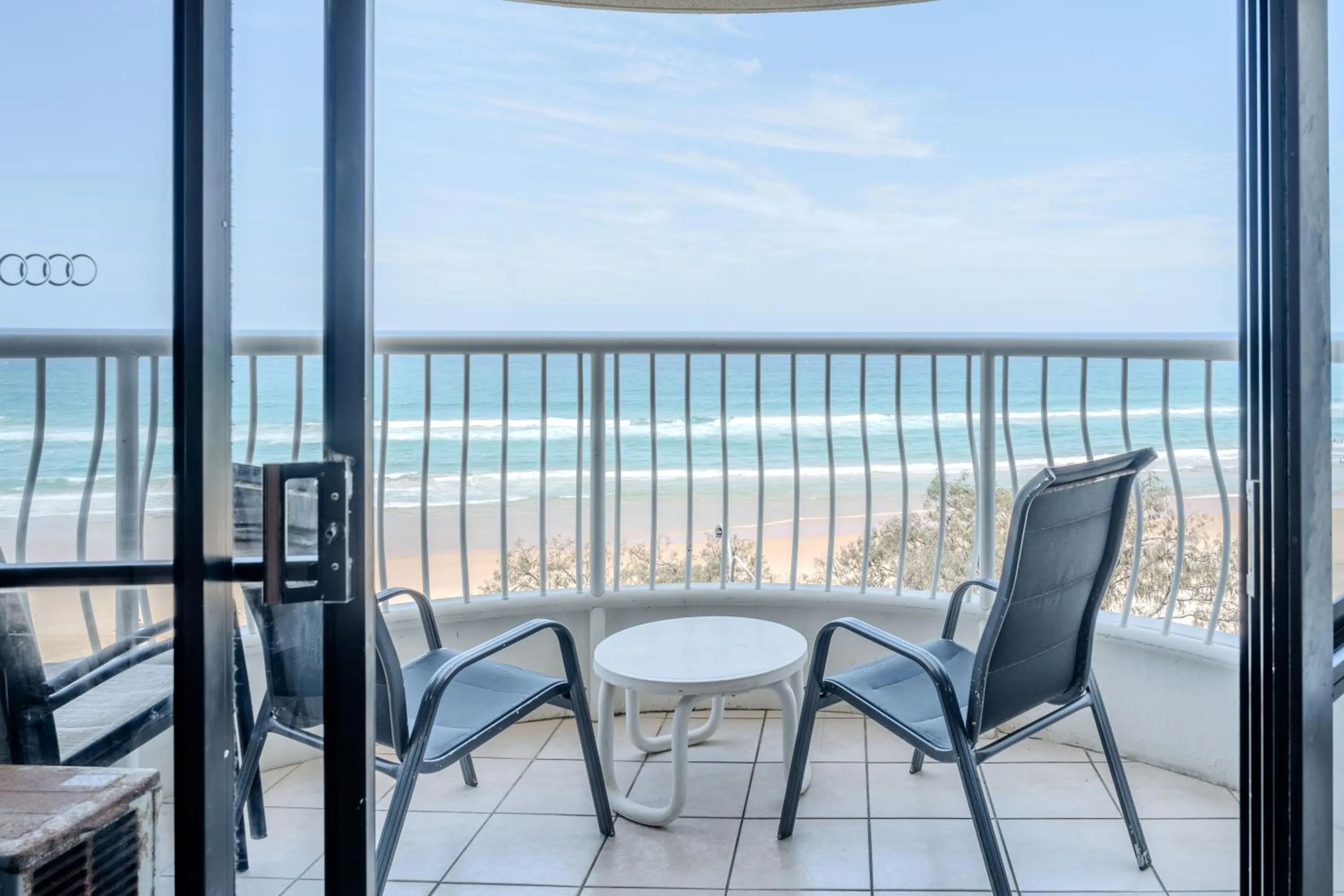 Balcony/Terrace in Olympus Beachfront Apartments