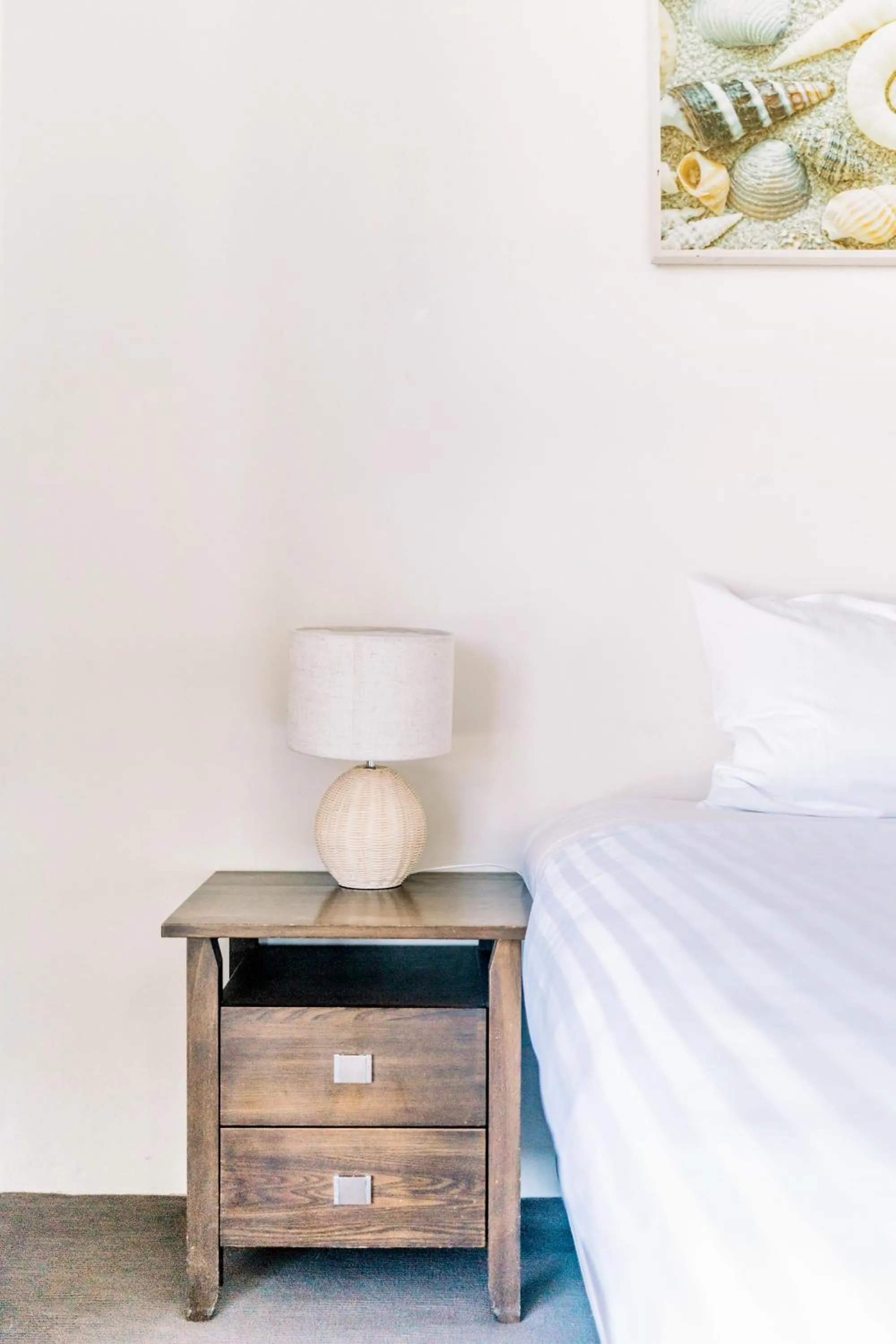 Bedroom, Bed in Olympus Beachfront Apartments