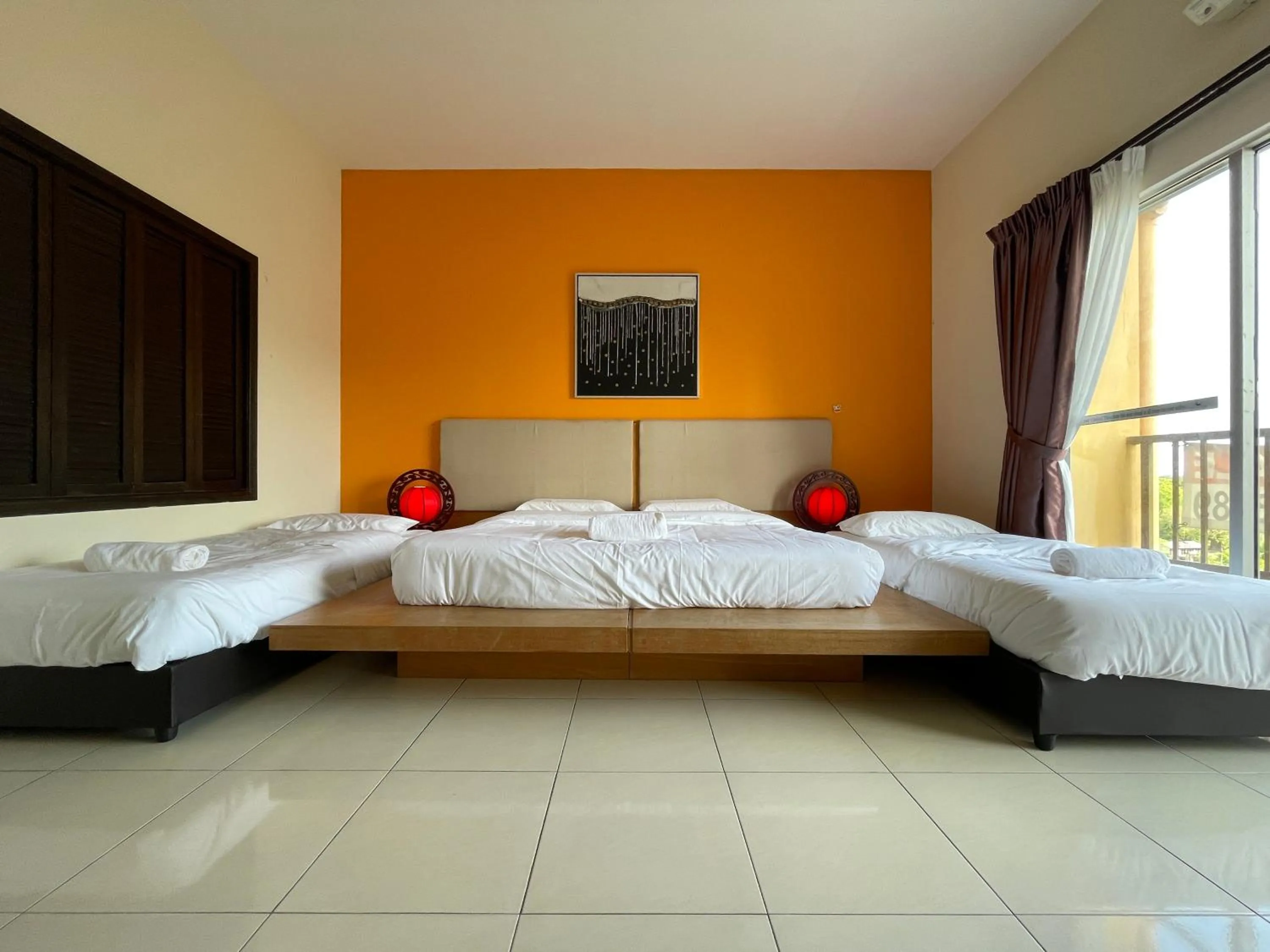 Bedroom, Bed in Gold Coast Morib Studio l Apartment I Penthouse