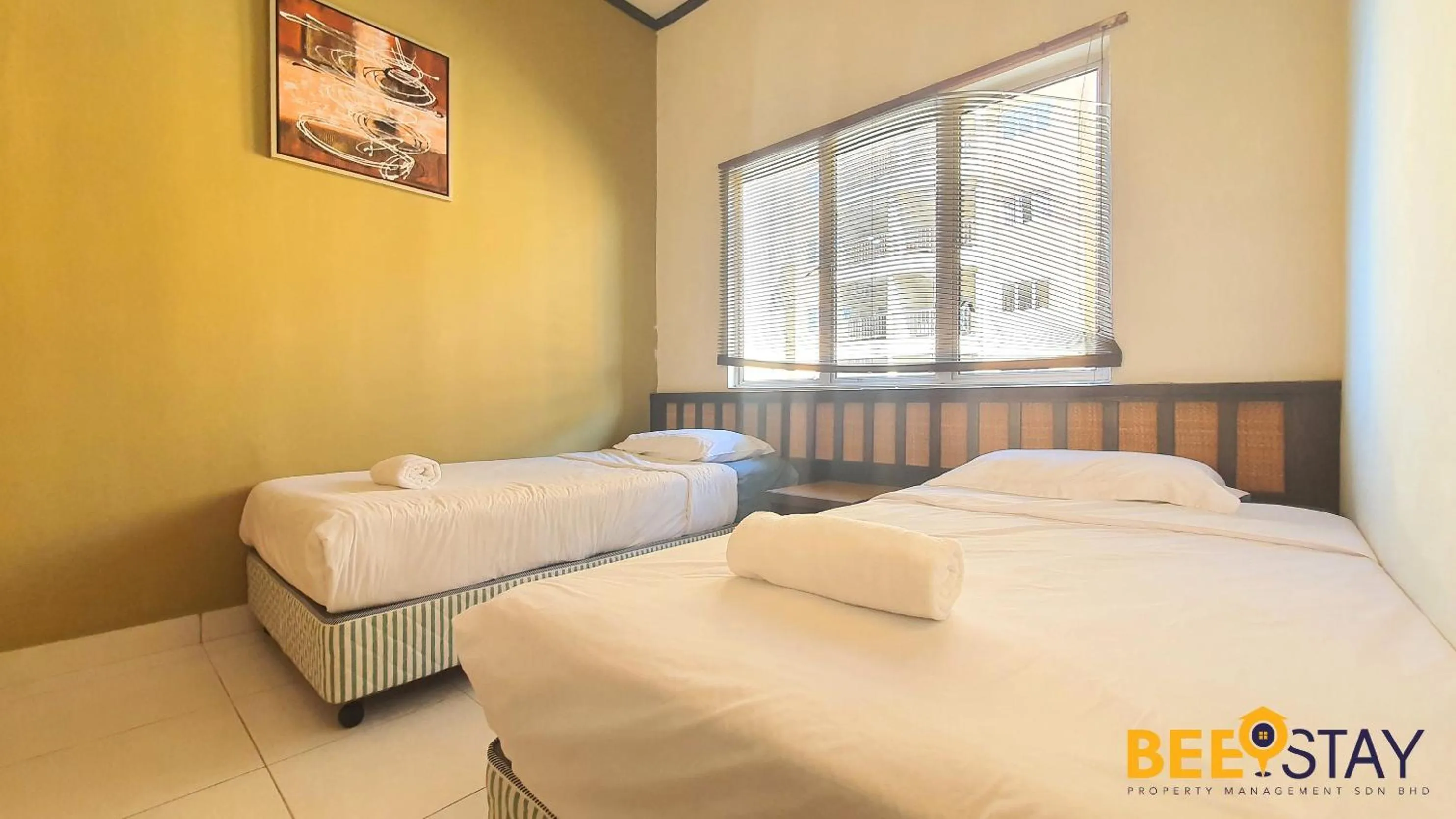 Bedroom, Bed in Gold Coast Morib Studio l Apartment I Penthouse