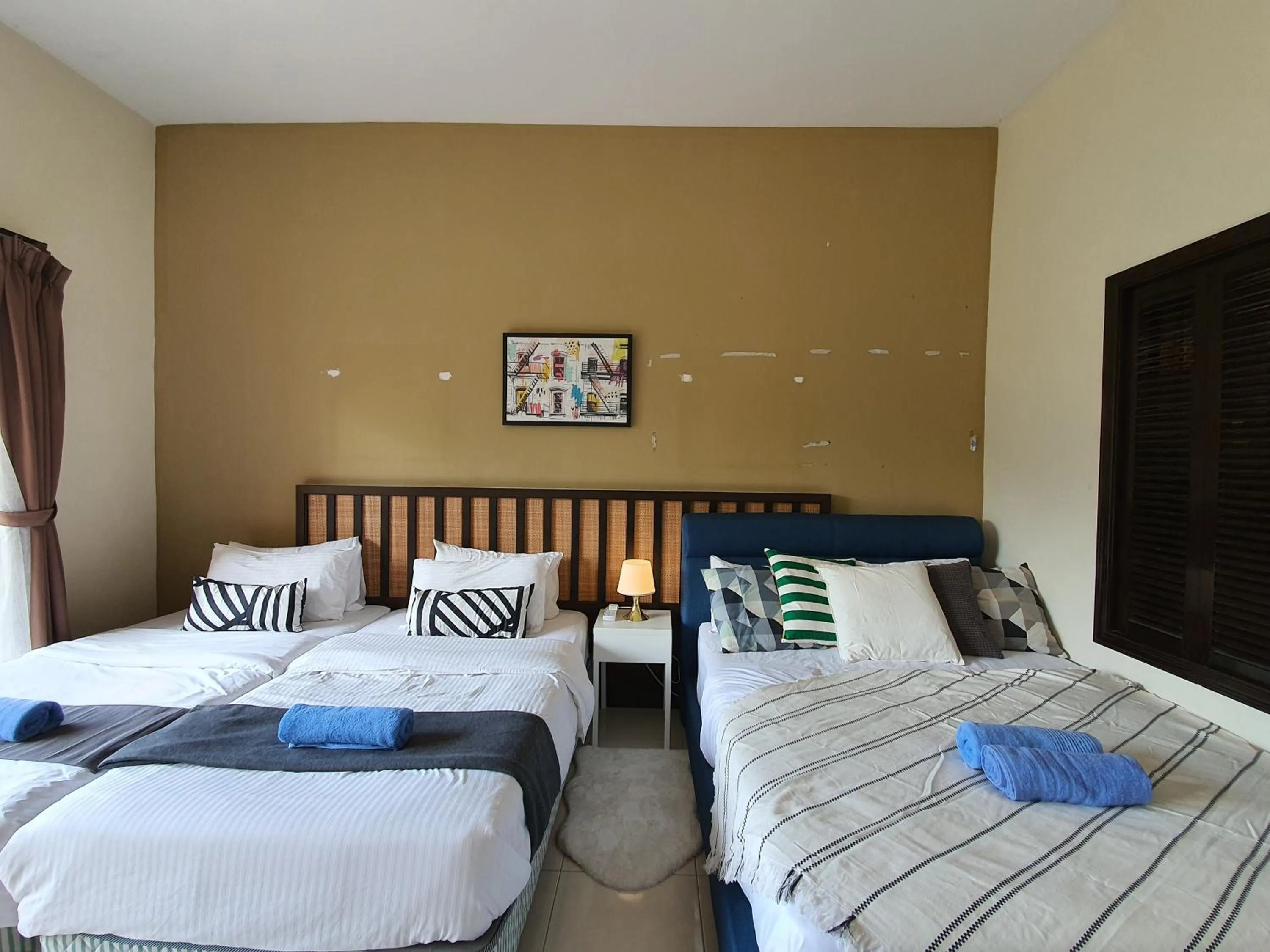 Bed in Gold Coast Morib Studio l Apartment I Penthouse