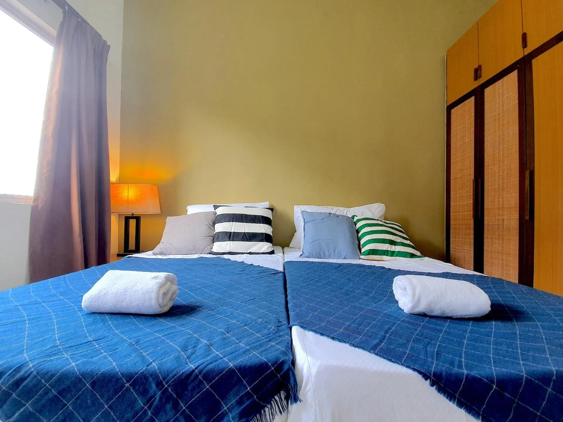 Bedroom, Bed in Gold Coast Morib Studio l Apartment I Penthouse