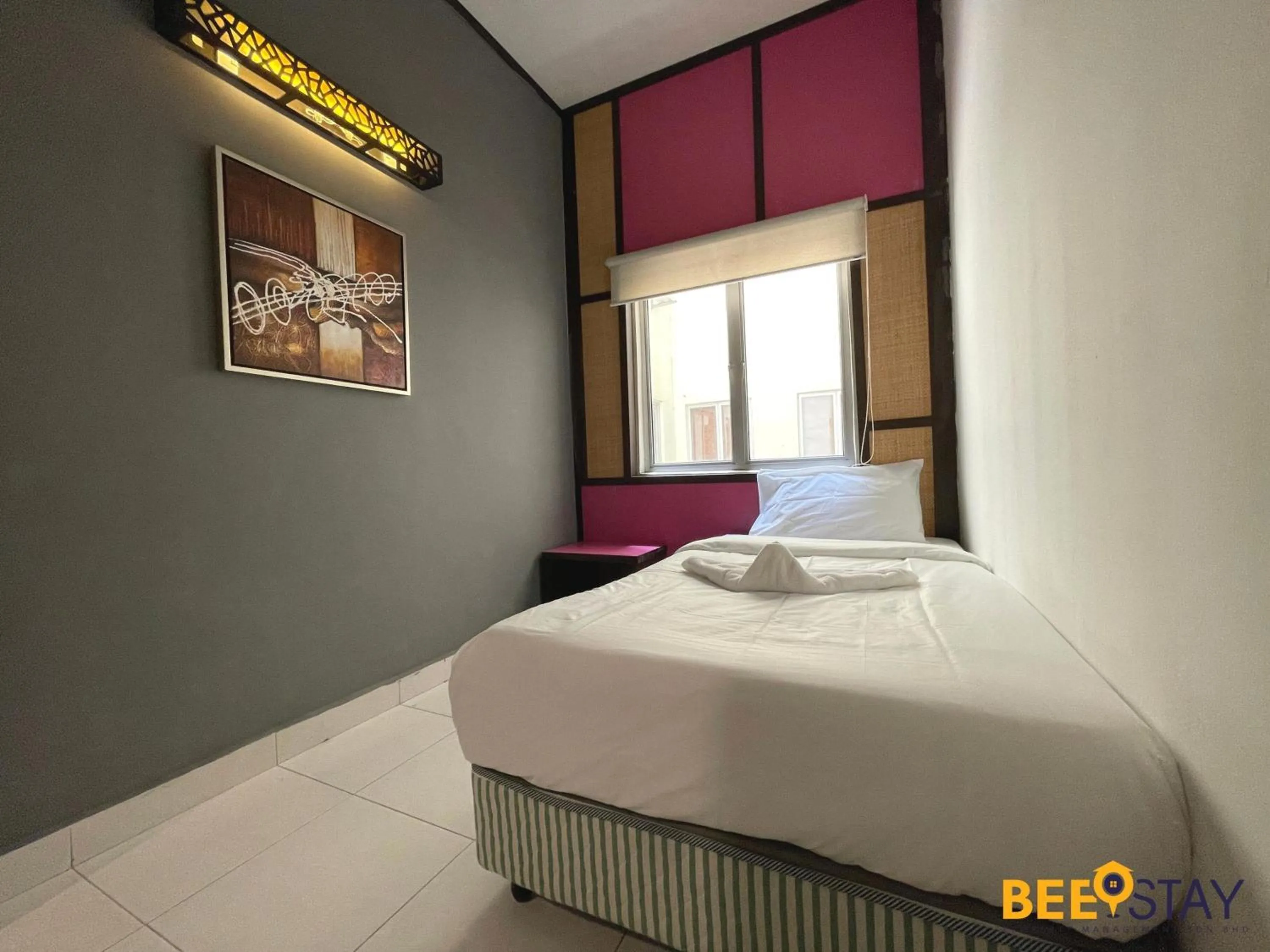 Bedroom, Bed in Gold Coast Morib Studio l Apartment I Penthouse