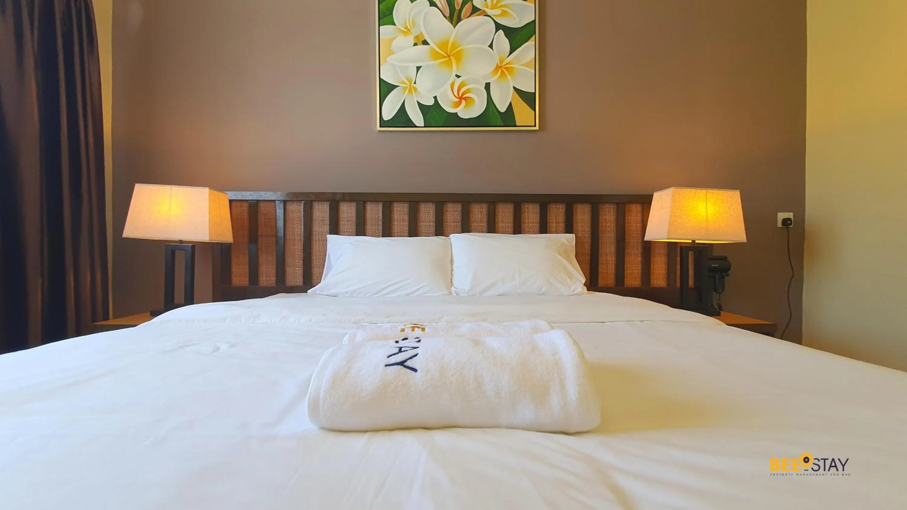 Bedroom, Bed in Gold Coast Morib Studio l Apartment I Penthouse