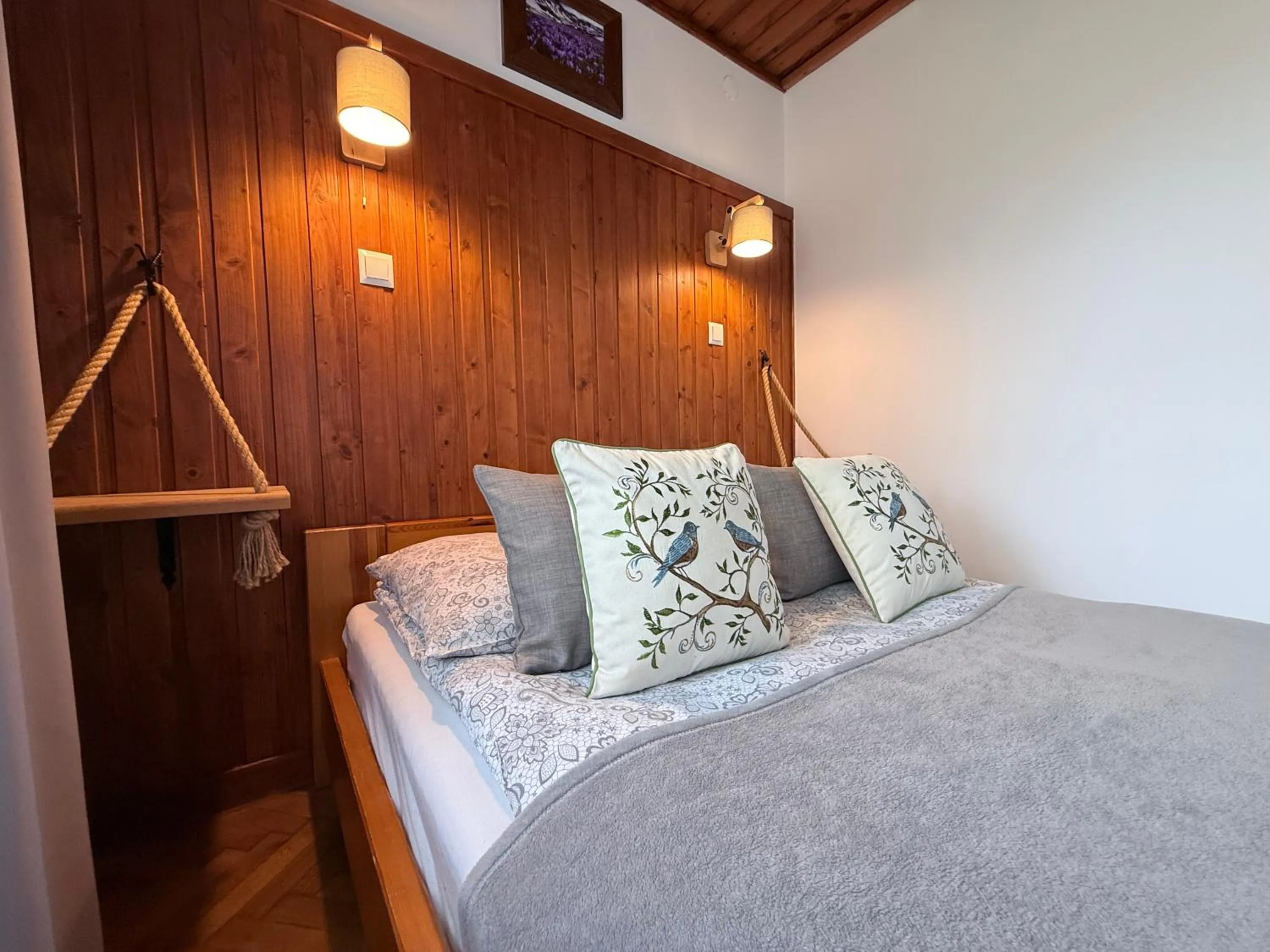 Decorative detail, Bed in Marina Zakopane