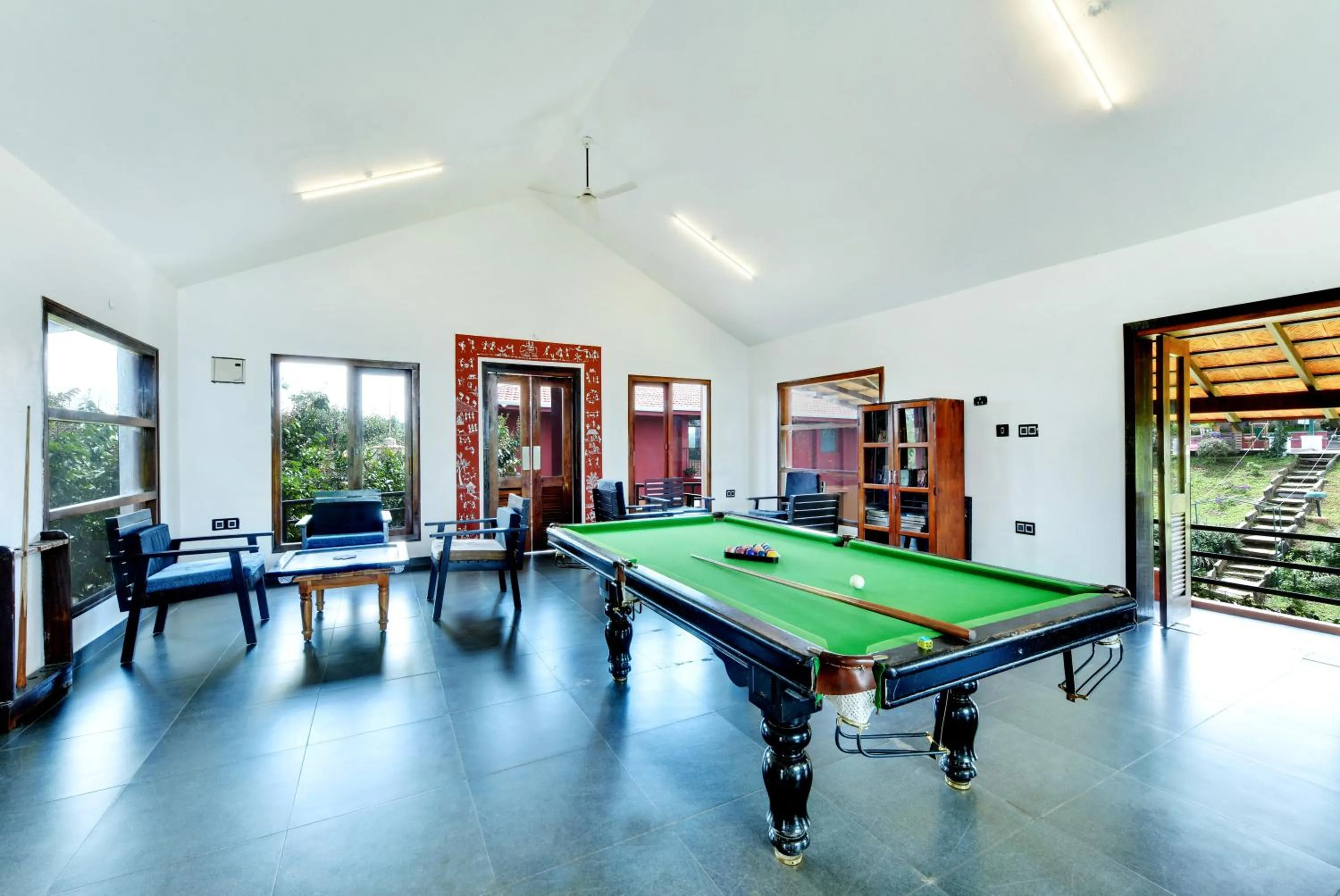 Billiard in Heritage Resort Coorg
