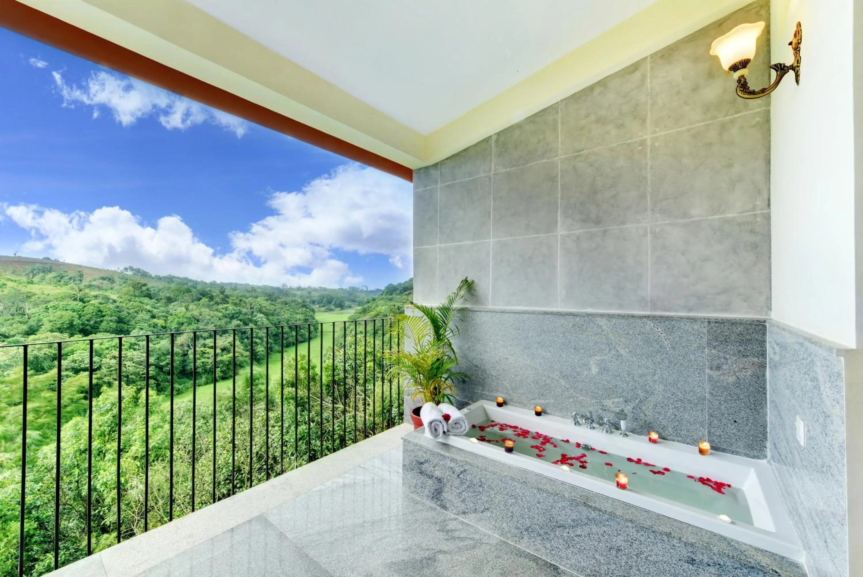 Bath in Heritage Resort Coorg