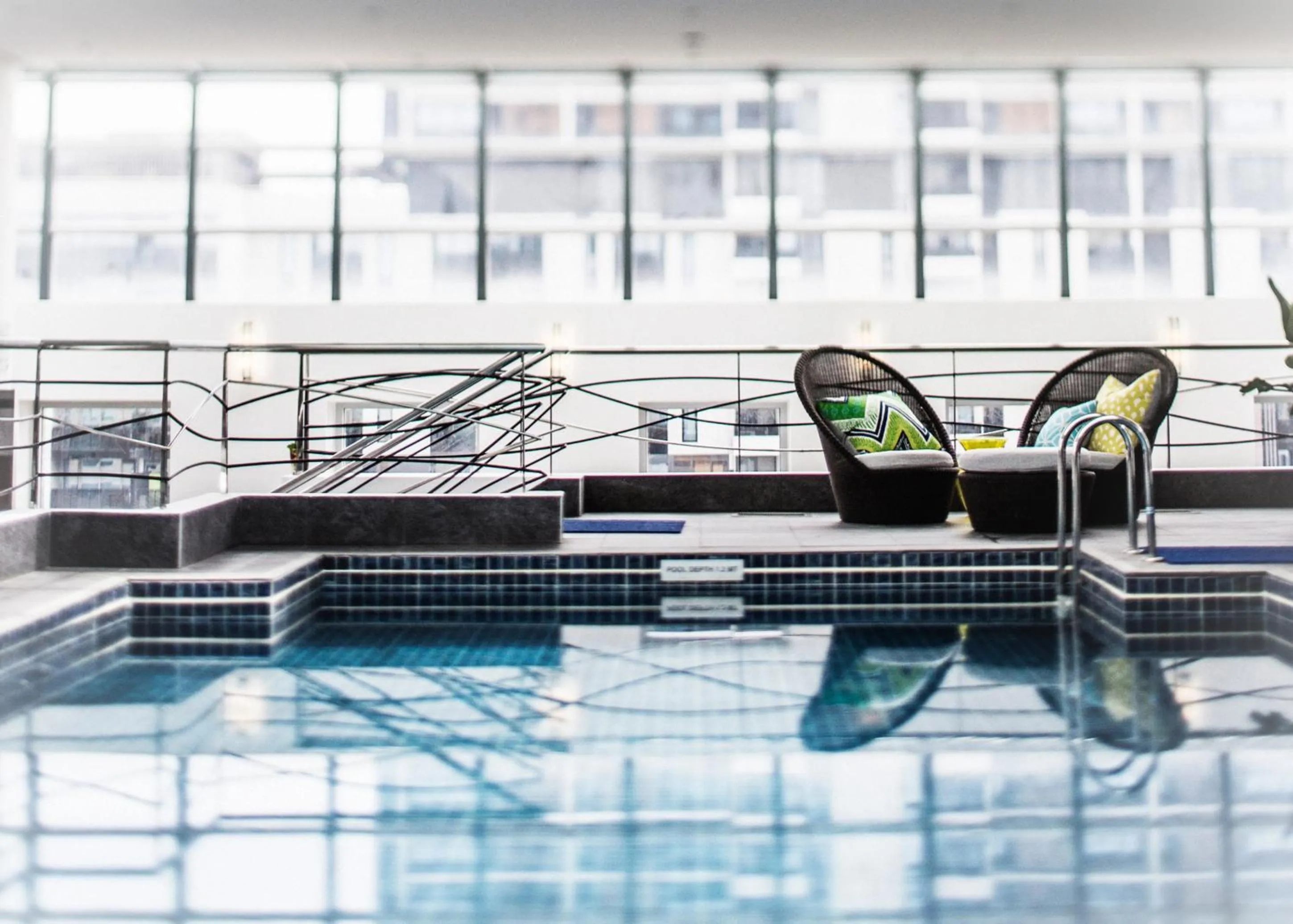 Swimming pool in The Como Melbourne