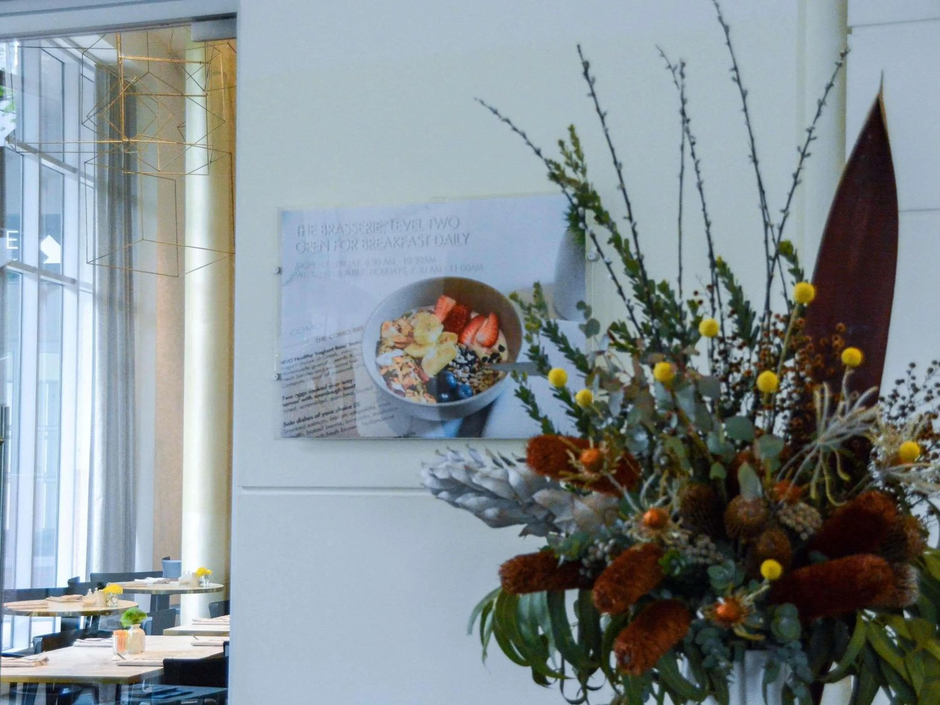 Breakfast in The Como Melbourne