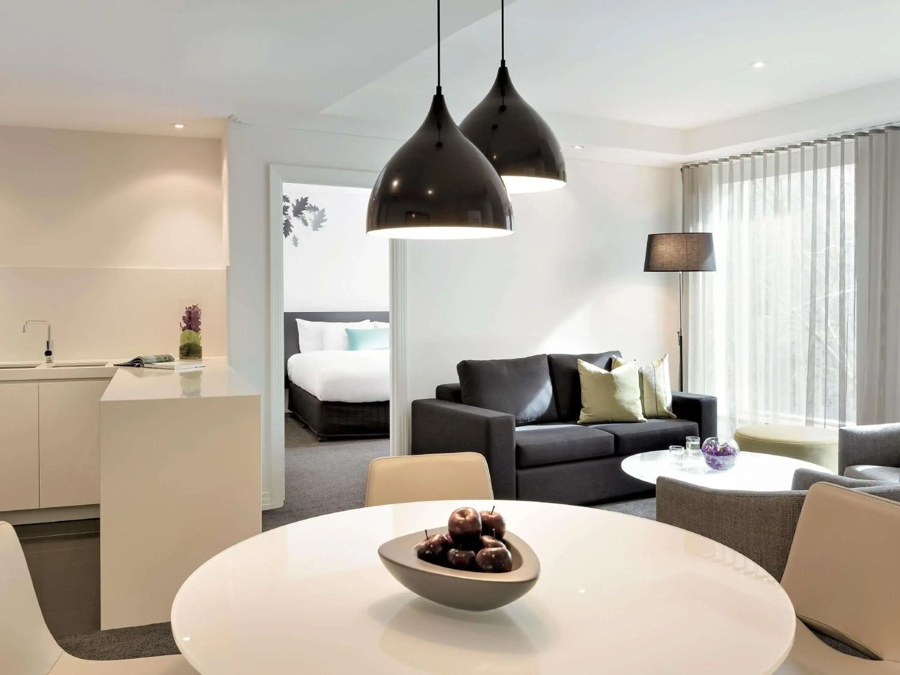 Two Bedroom Two Bathroom Apartment with Kitchen and with Spa Bath in The Como Melbourne Two Bedroom Two Bathroom Apartment with Kitchen and with Spa Bath in The Como Melbourne