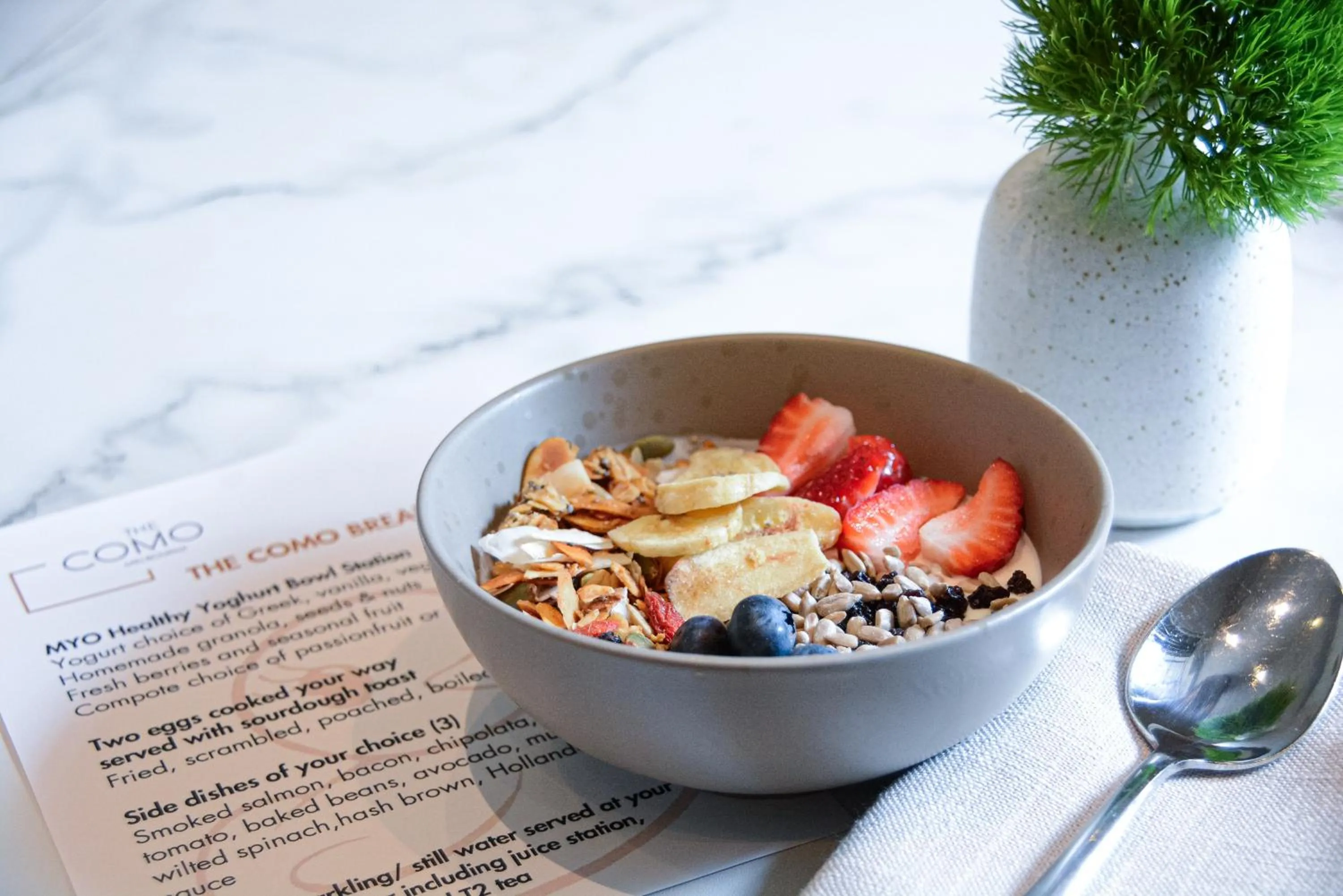 Food in The Como Melbourne