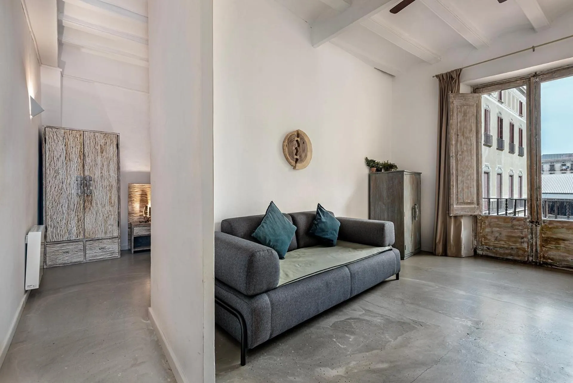 Living room in La Guarida Suites