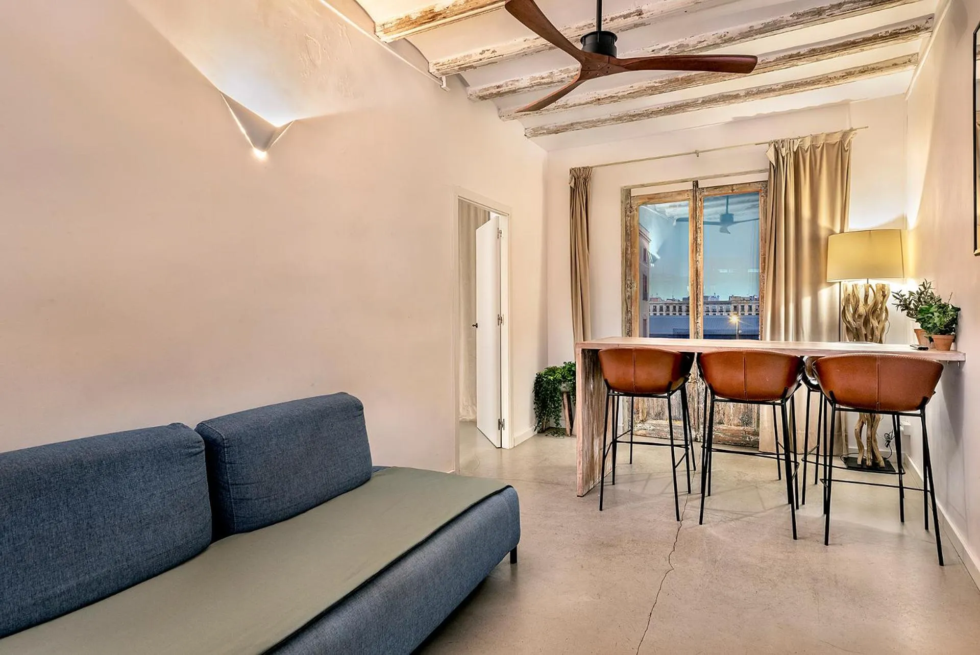 Living room in La Guarida Suites