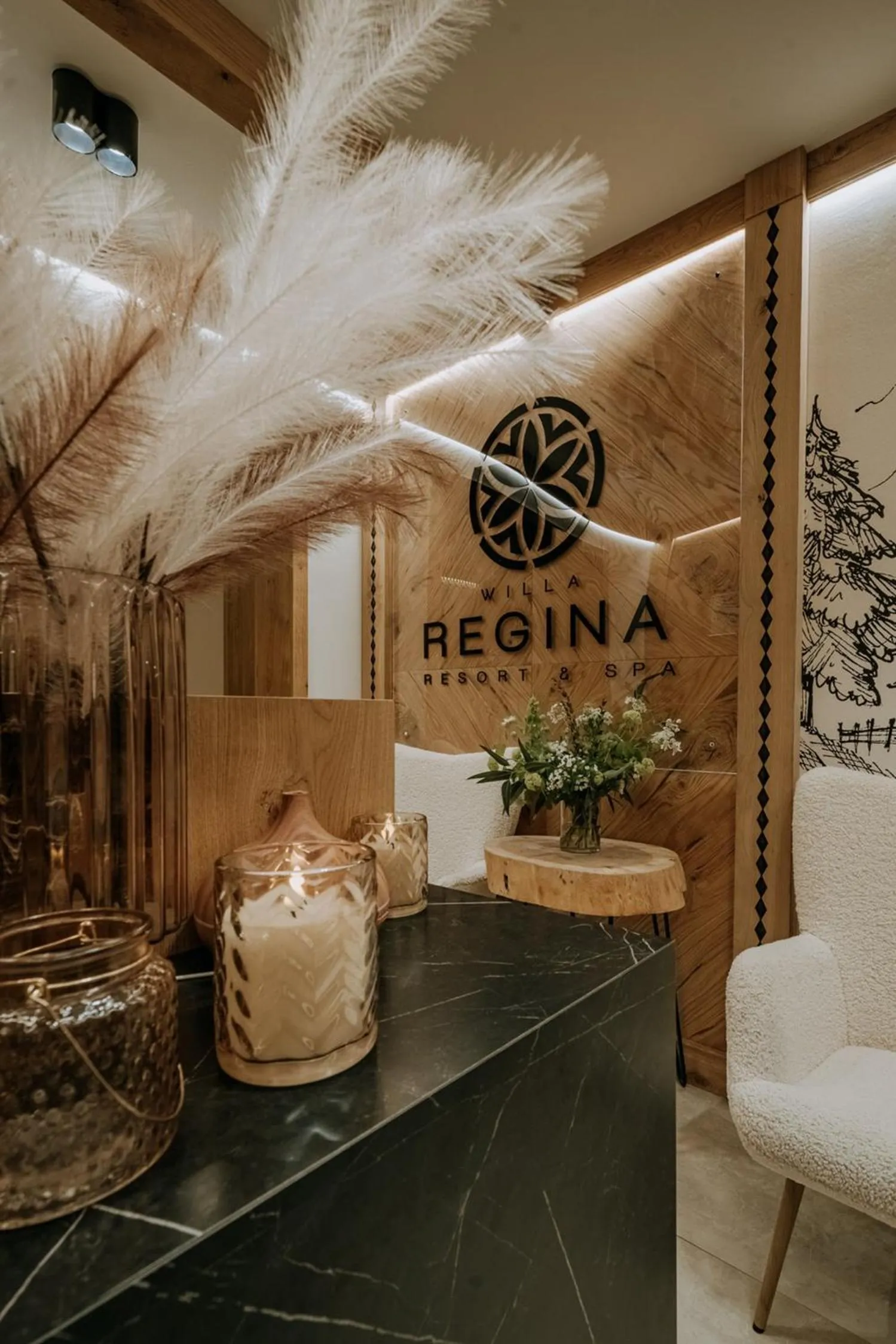 Seating area in Willa Regina I Resort & SPA