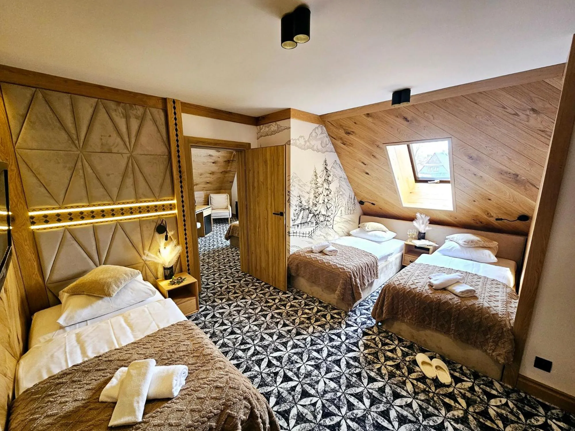 Bed in Willa Regina I Resort & SPA