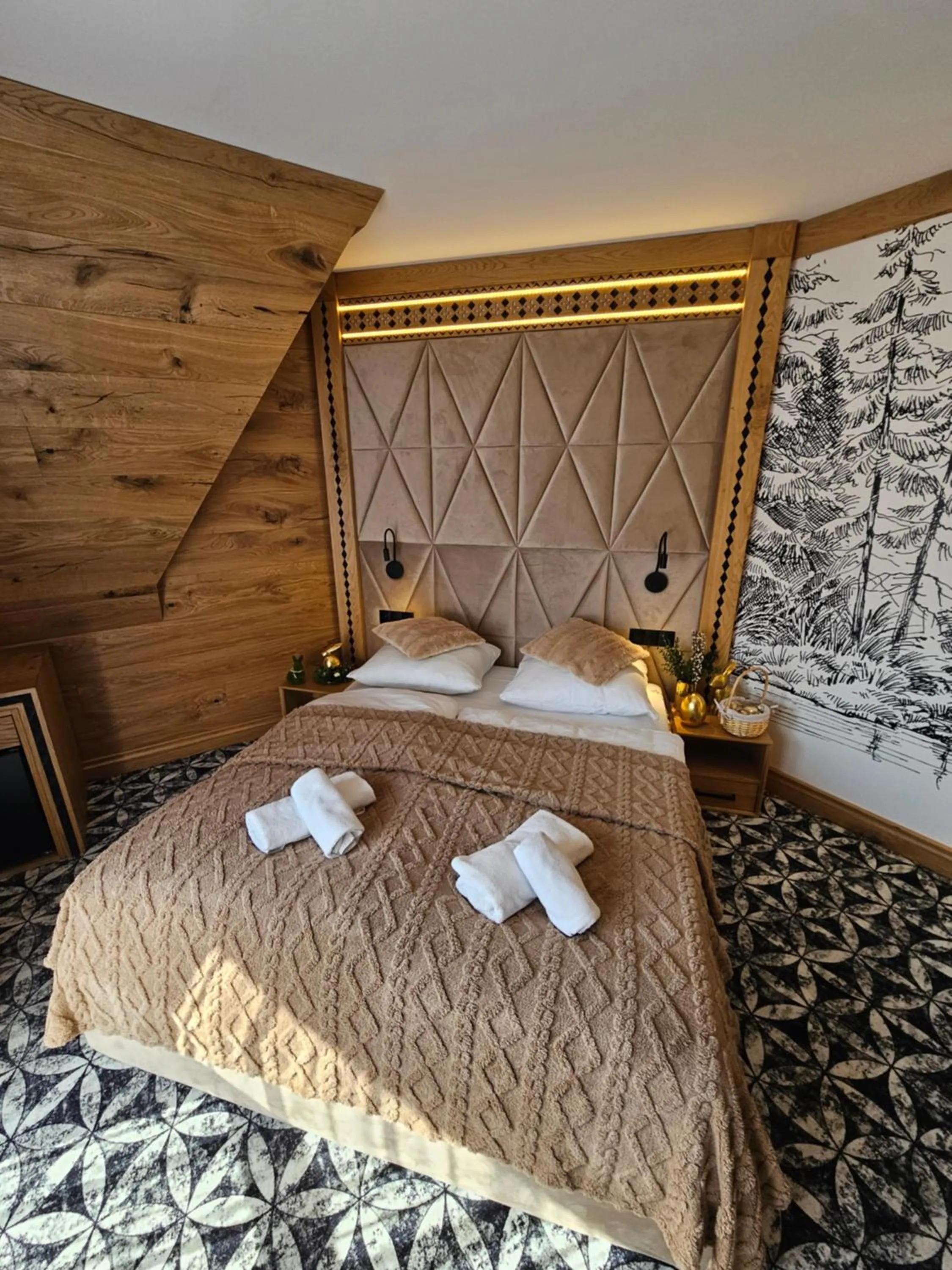 Bed in Willa Regina I Resort & SPA