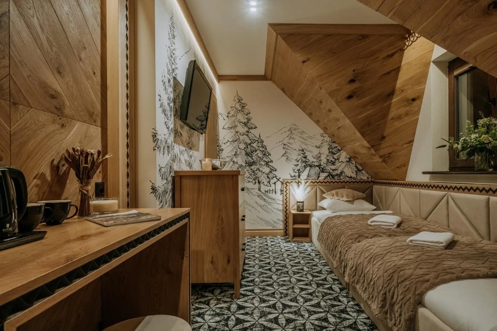 Bed in Willa Regina I Resort & SPA