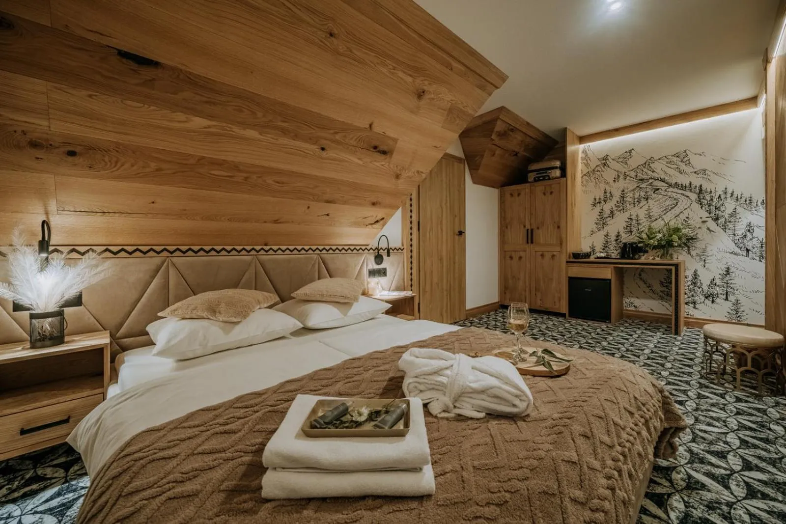 Bed in Willa Regina I Resort & SPA