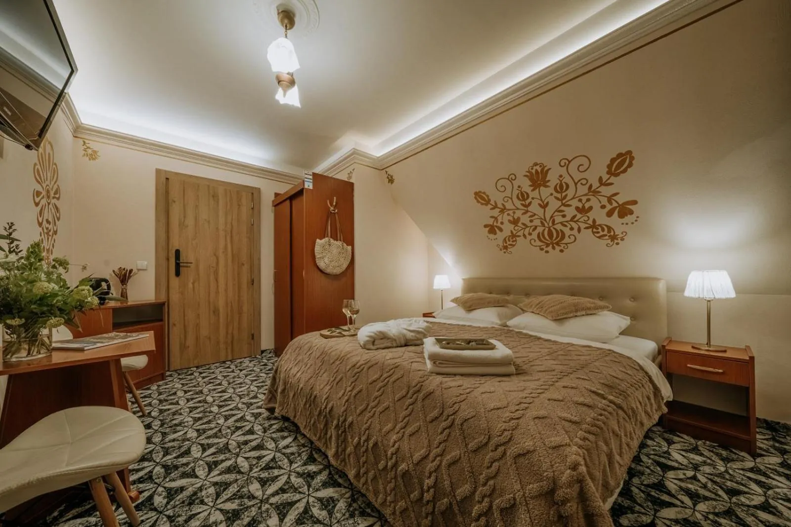 Bed in Willa Regina I Resort & SPA