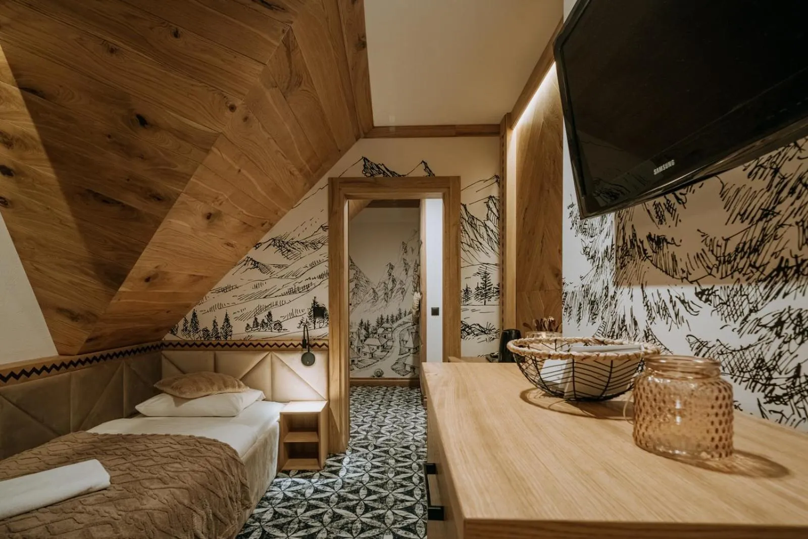 Bed in Willa Regina I Resort & SPA