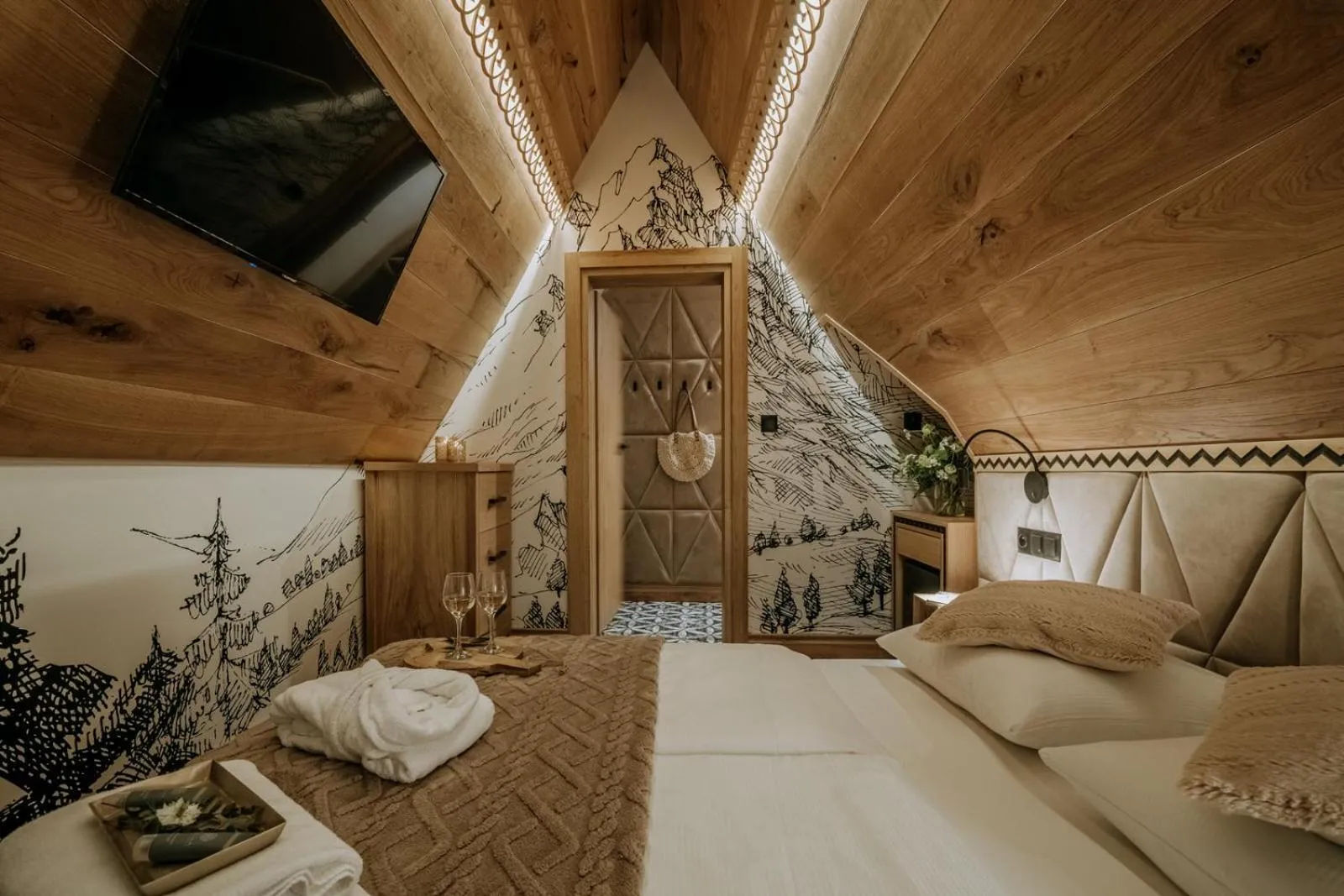 Bed in Willa Regina I Resort & SPA