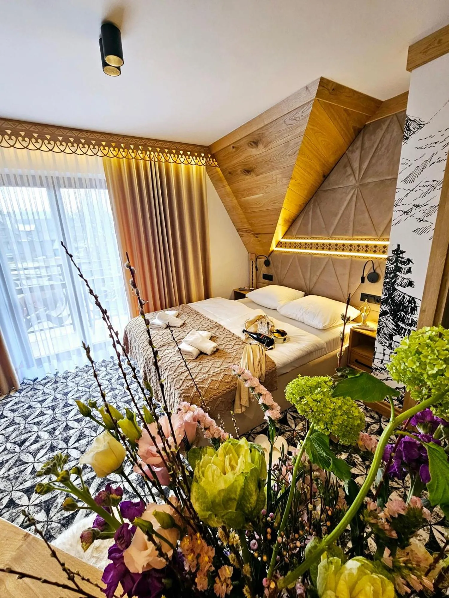 Bed in Willa Regina I Resort & SPA