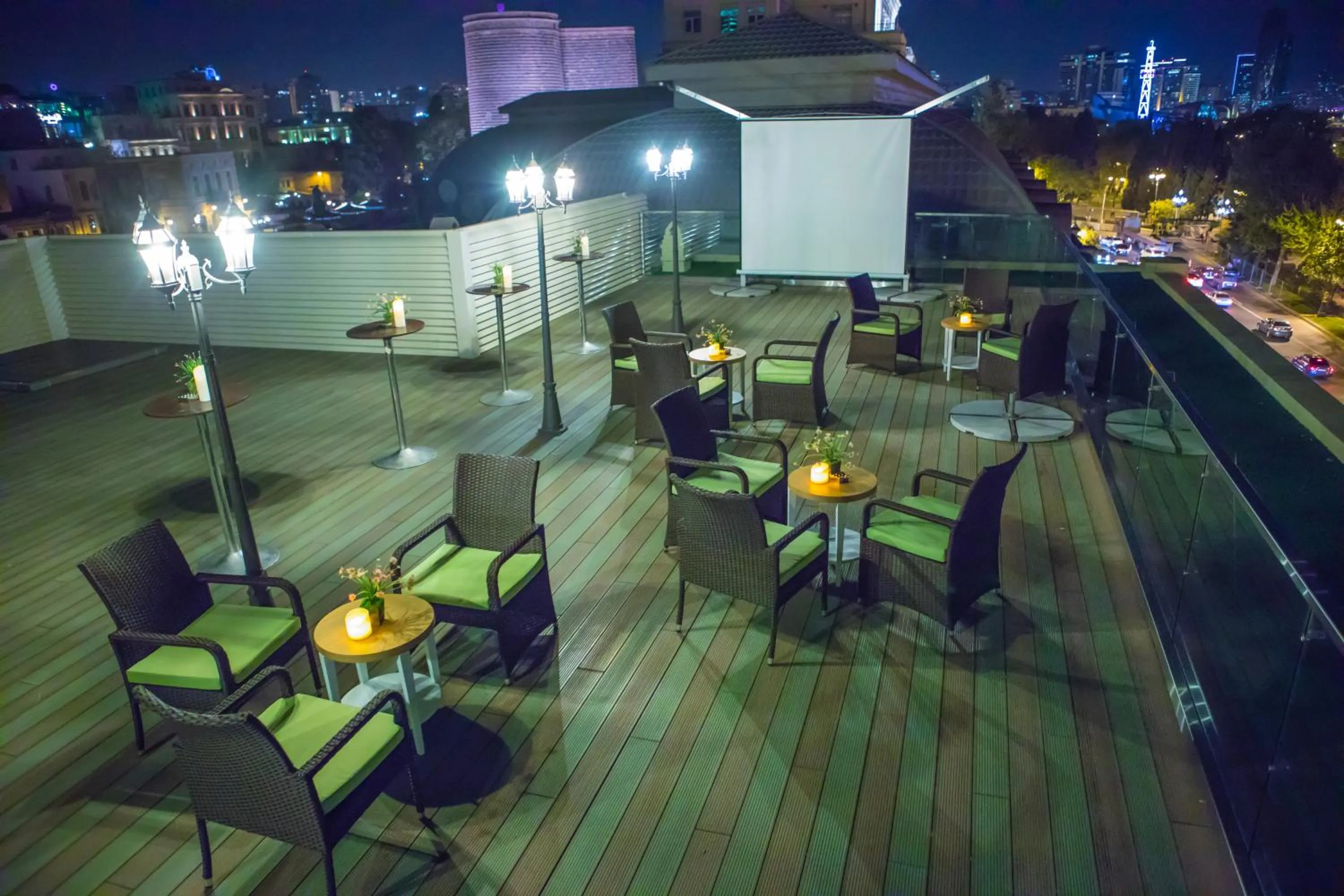 Balcony/Terrace in Promenade Hotel Baku